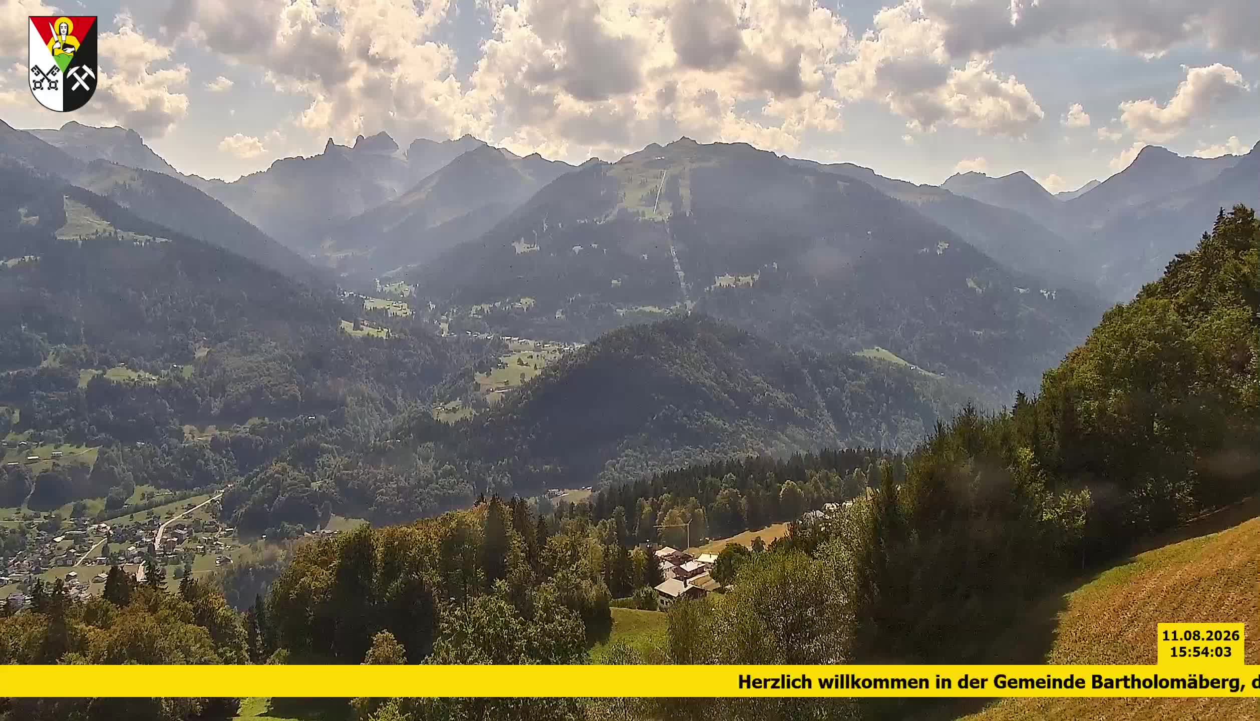 Bartholomäberg | Blick auf Schruns