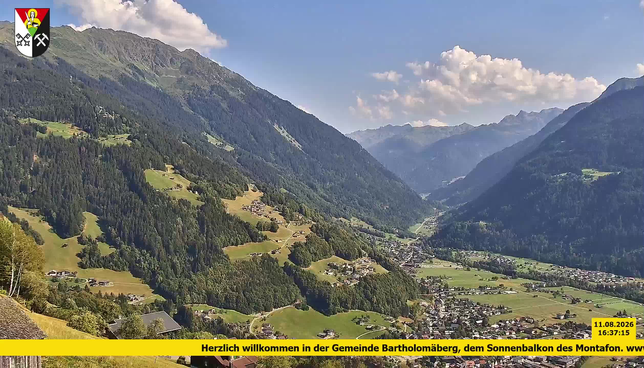 Bartholomäberg | Blick auf Schruns