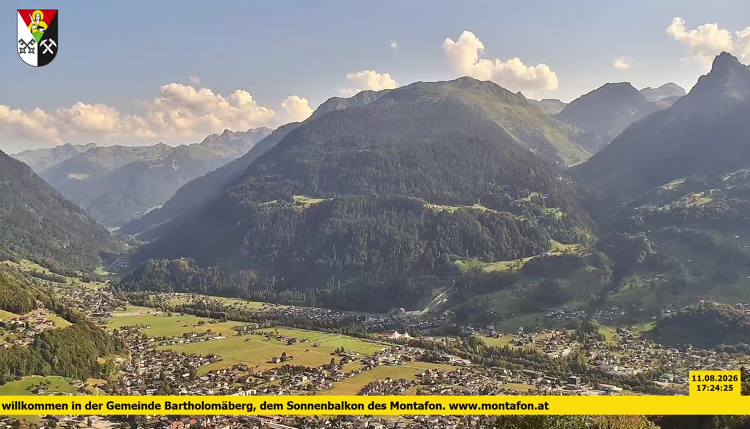 Bartholomäberg | Blick auf Schruns