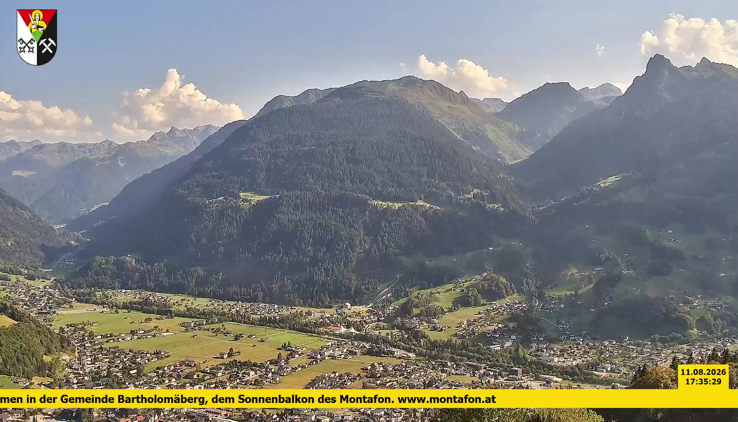 Bartholomäberg | Blick auf Schruns