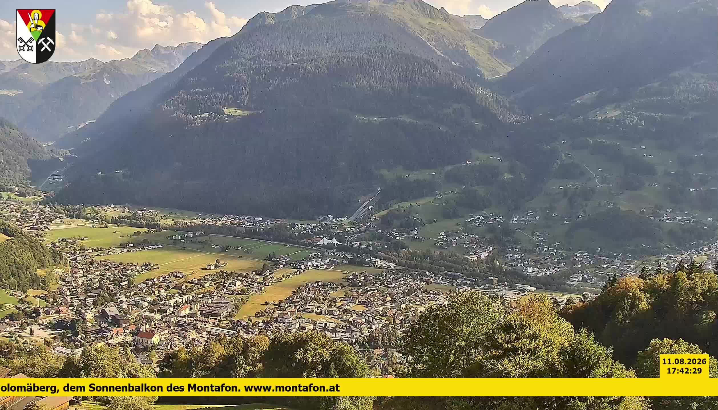 Bartholomäberg | Blick auf Schruns
