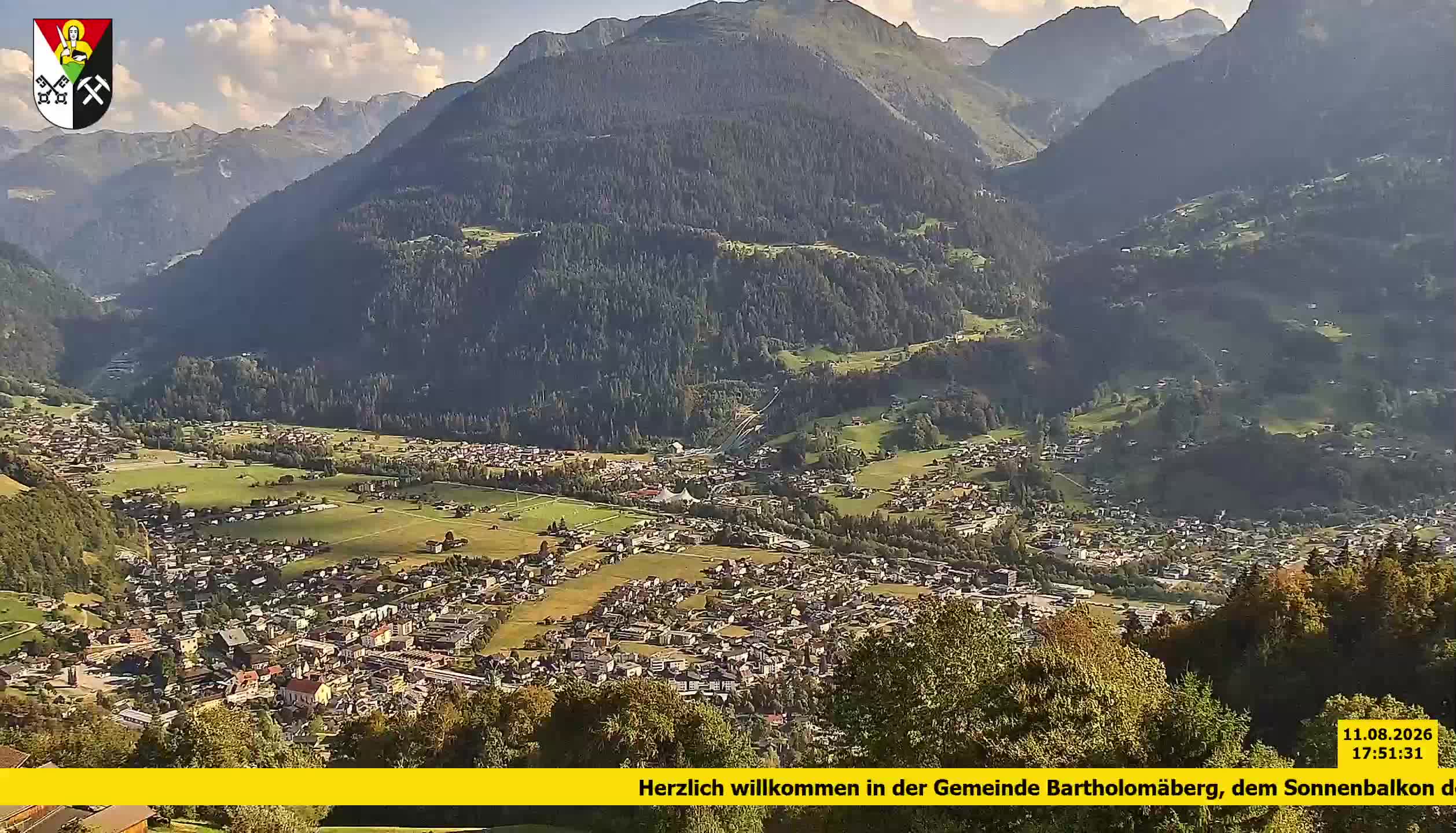 Bartholomäberg | Blick auf Schruns