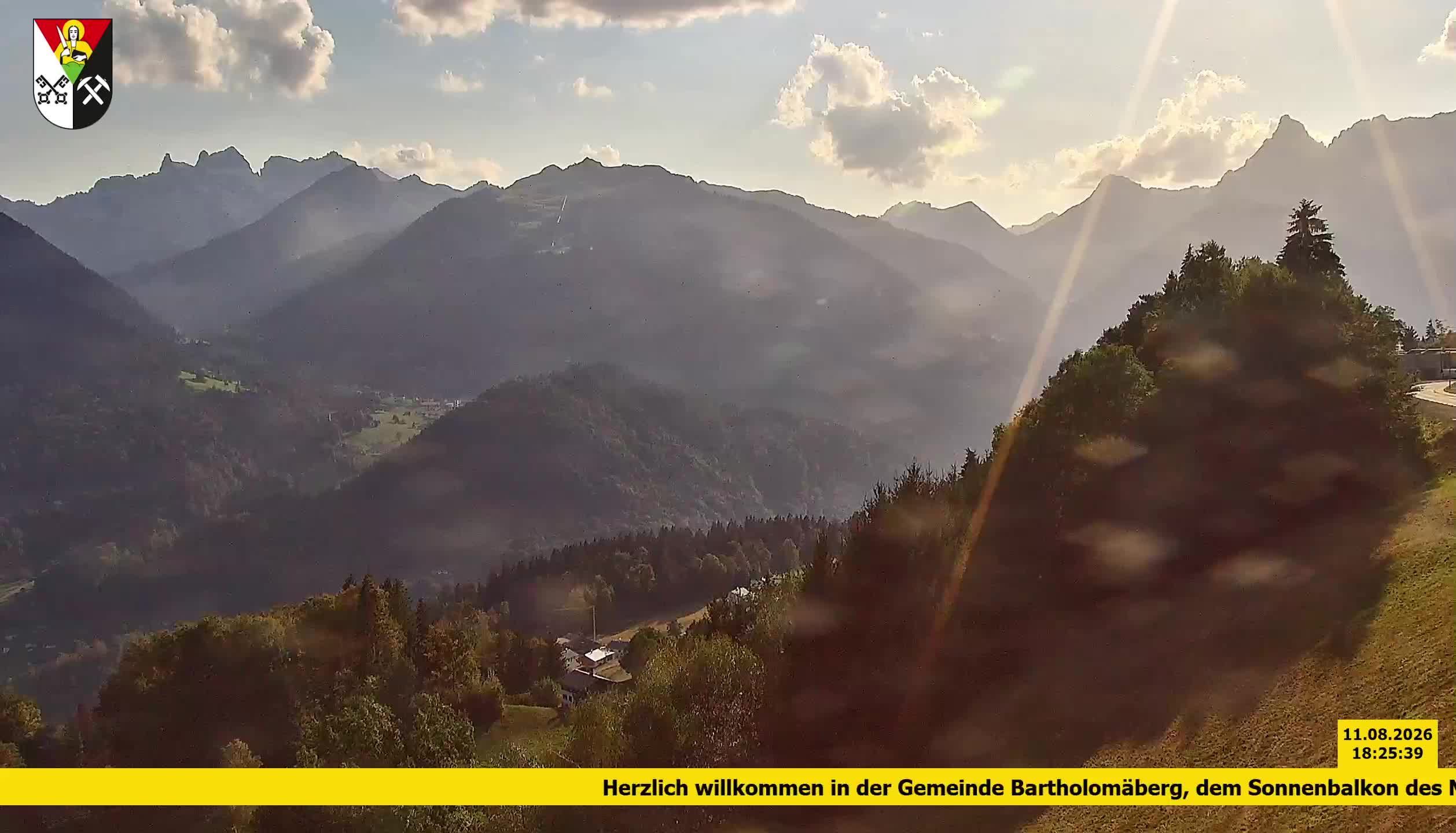 Bartholomäberg | Blick auf Schruns