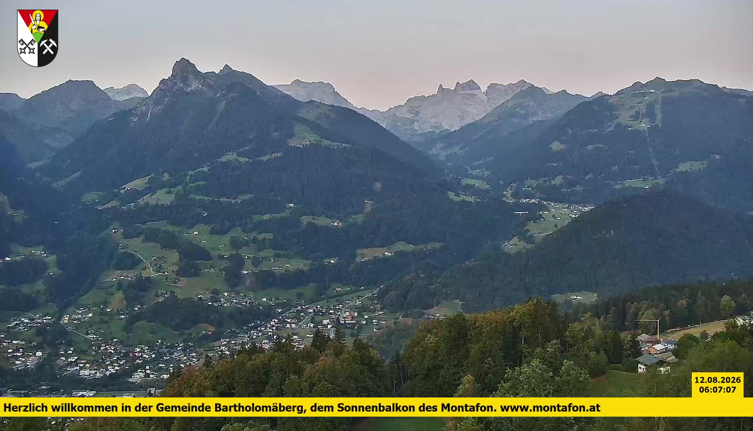 Bartholomäberg | Blick auf Schruns