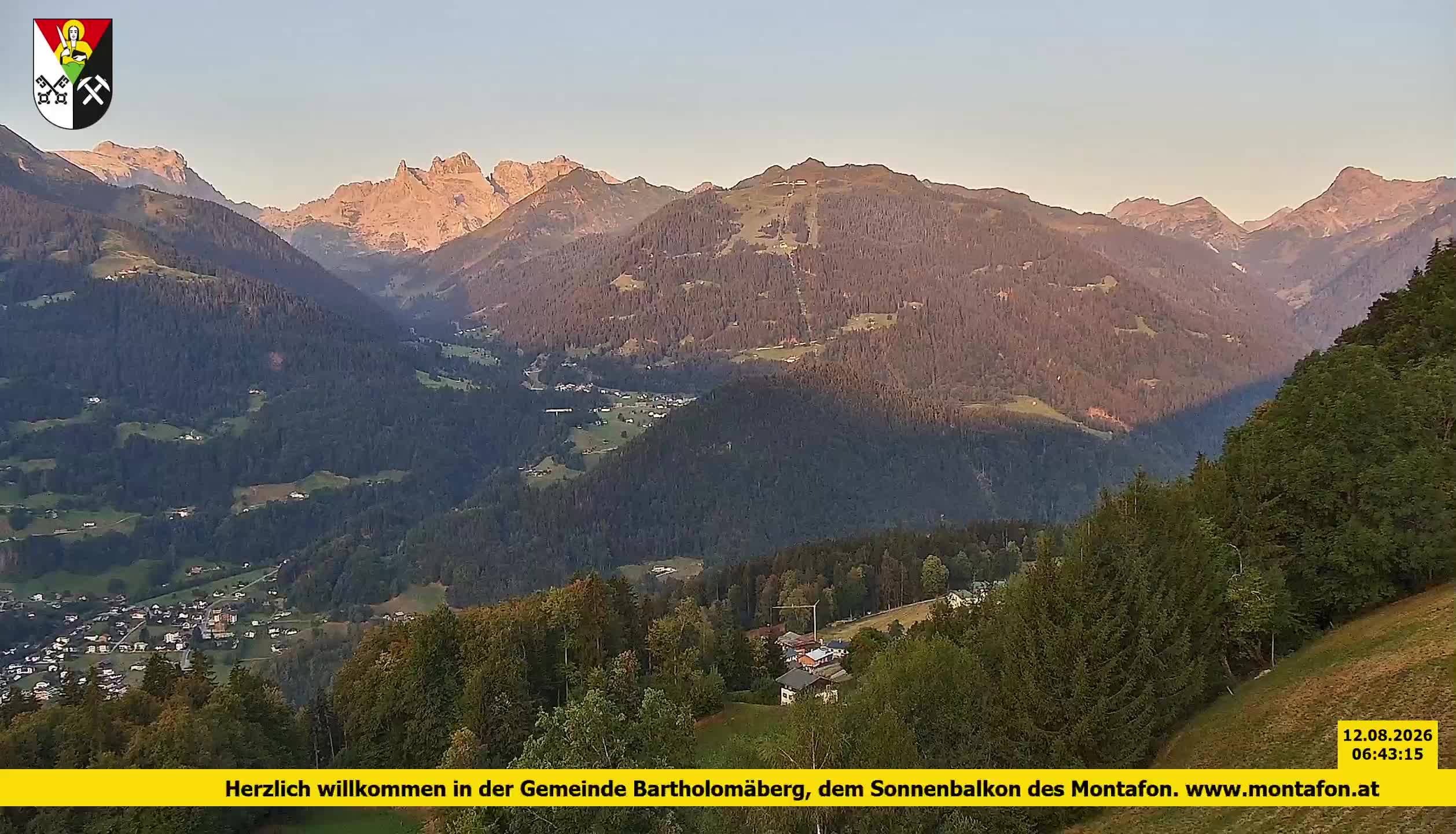 Bartholomäberg | Blick auf Schruns