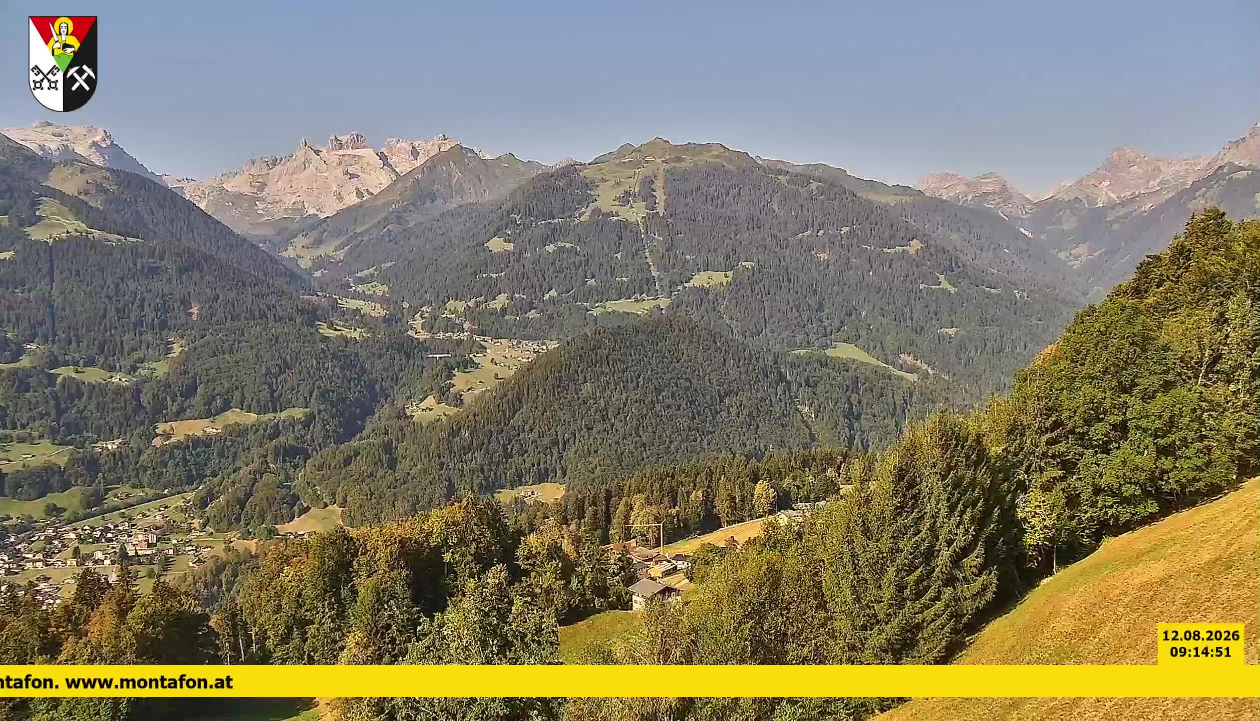 Bartholomäberg | Blick auf Schruns