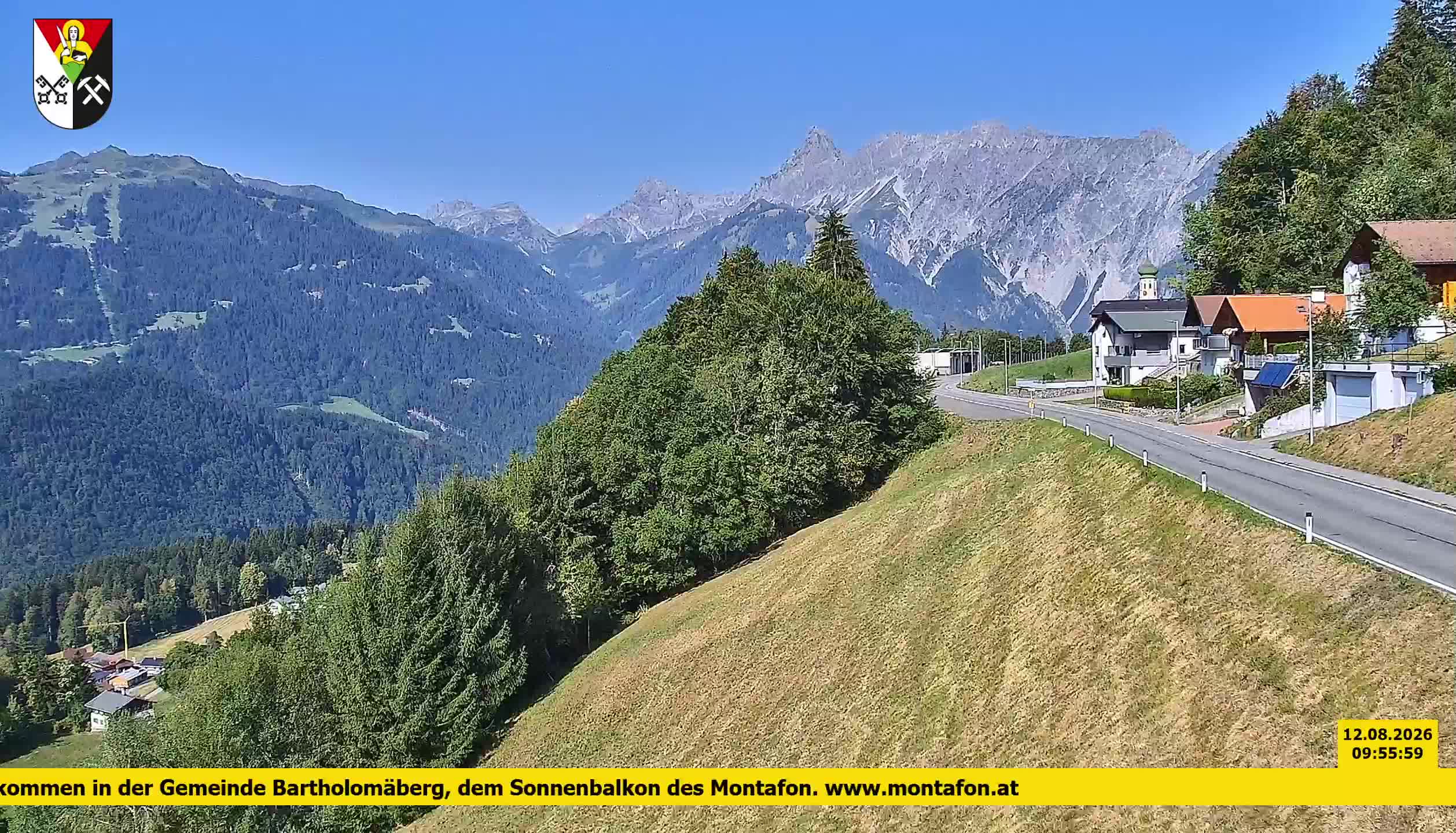 Bartholomäberg | Blick auf Schruns