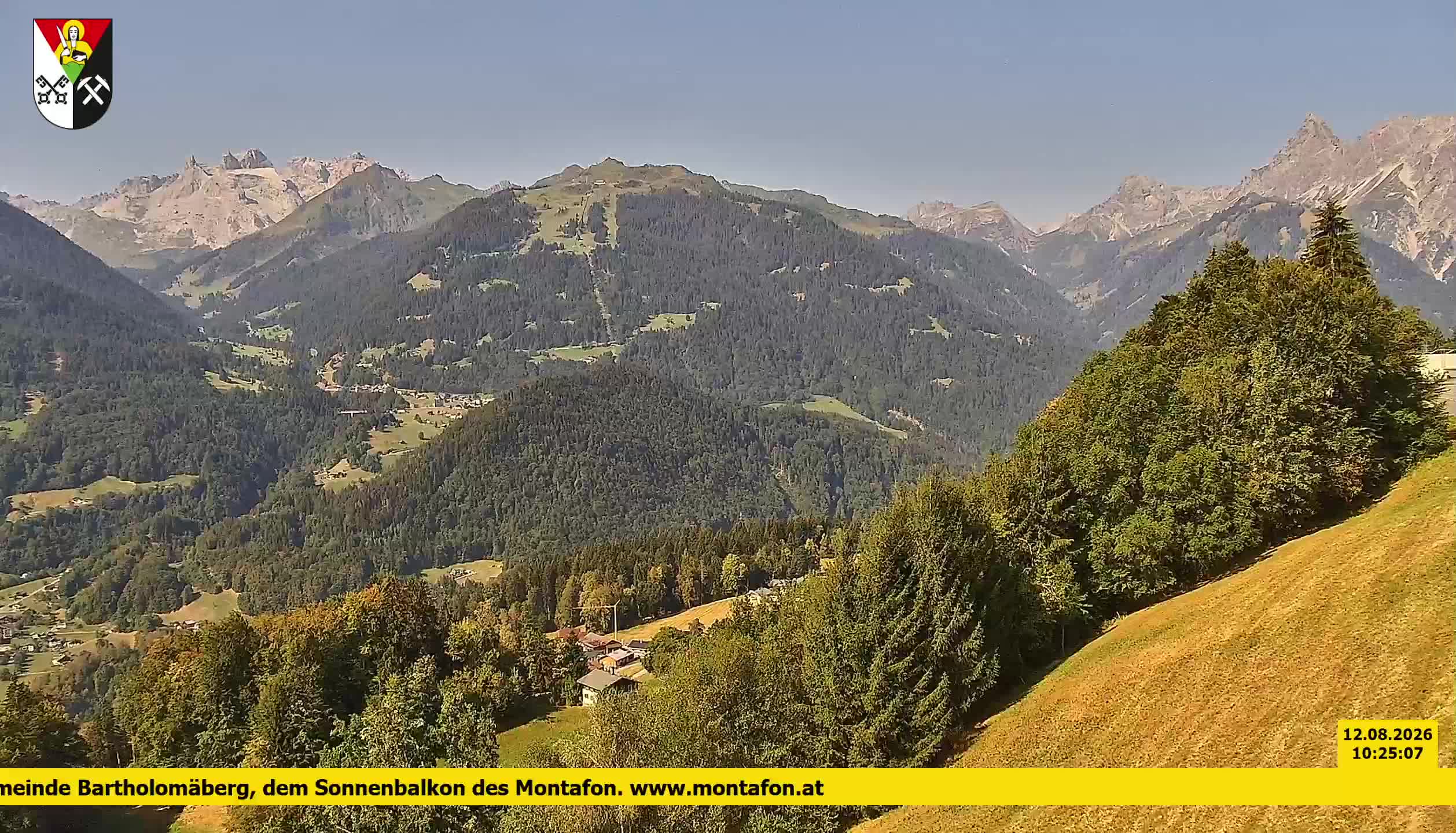 Bartholomäberg | Blick auf Schruns