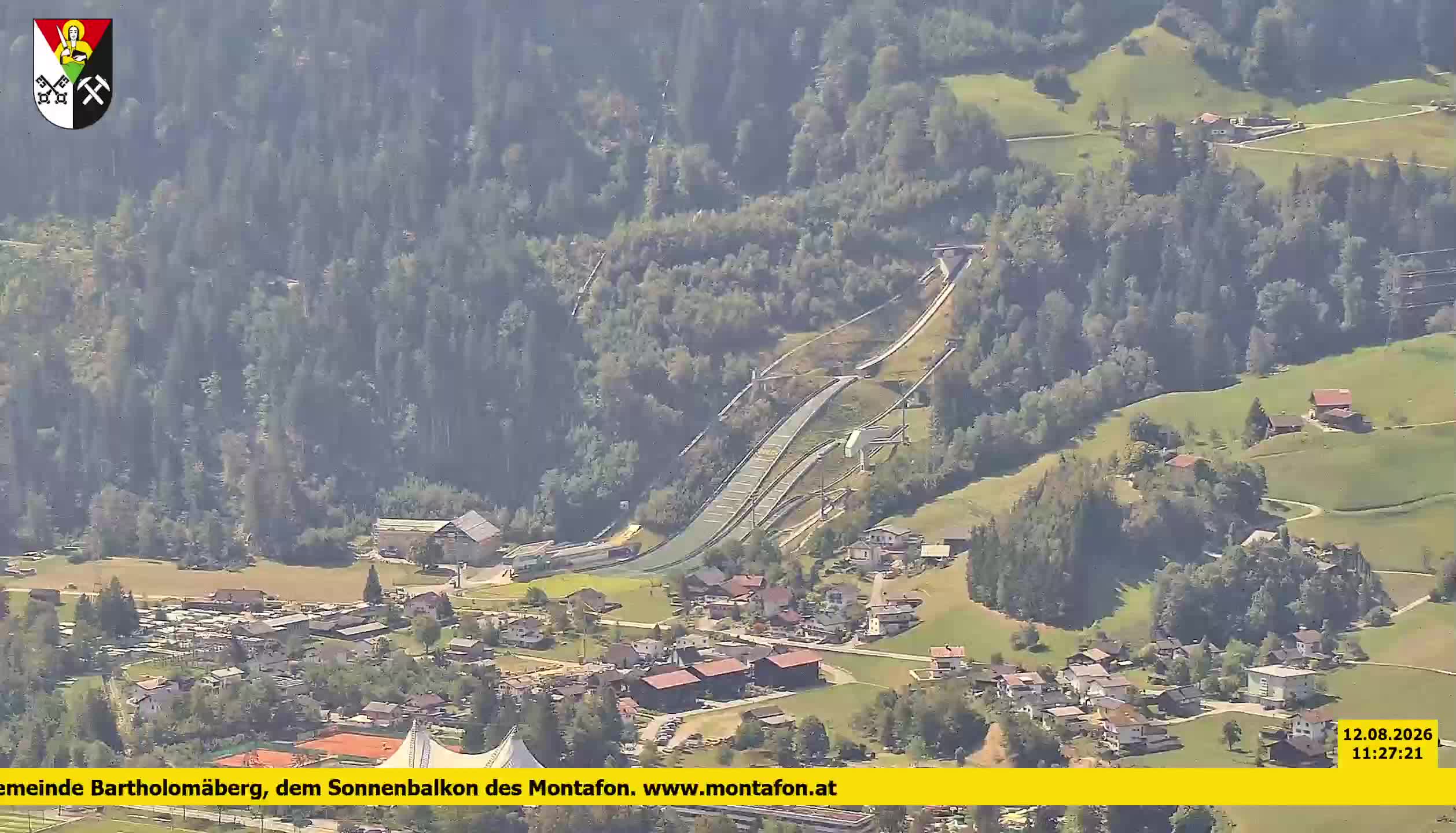 Bartholomäberg | Blick auf Schruns