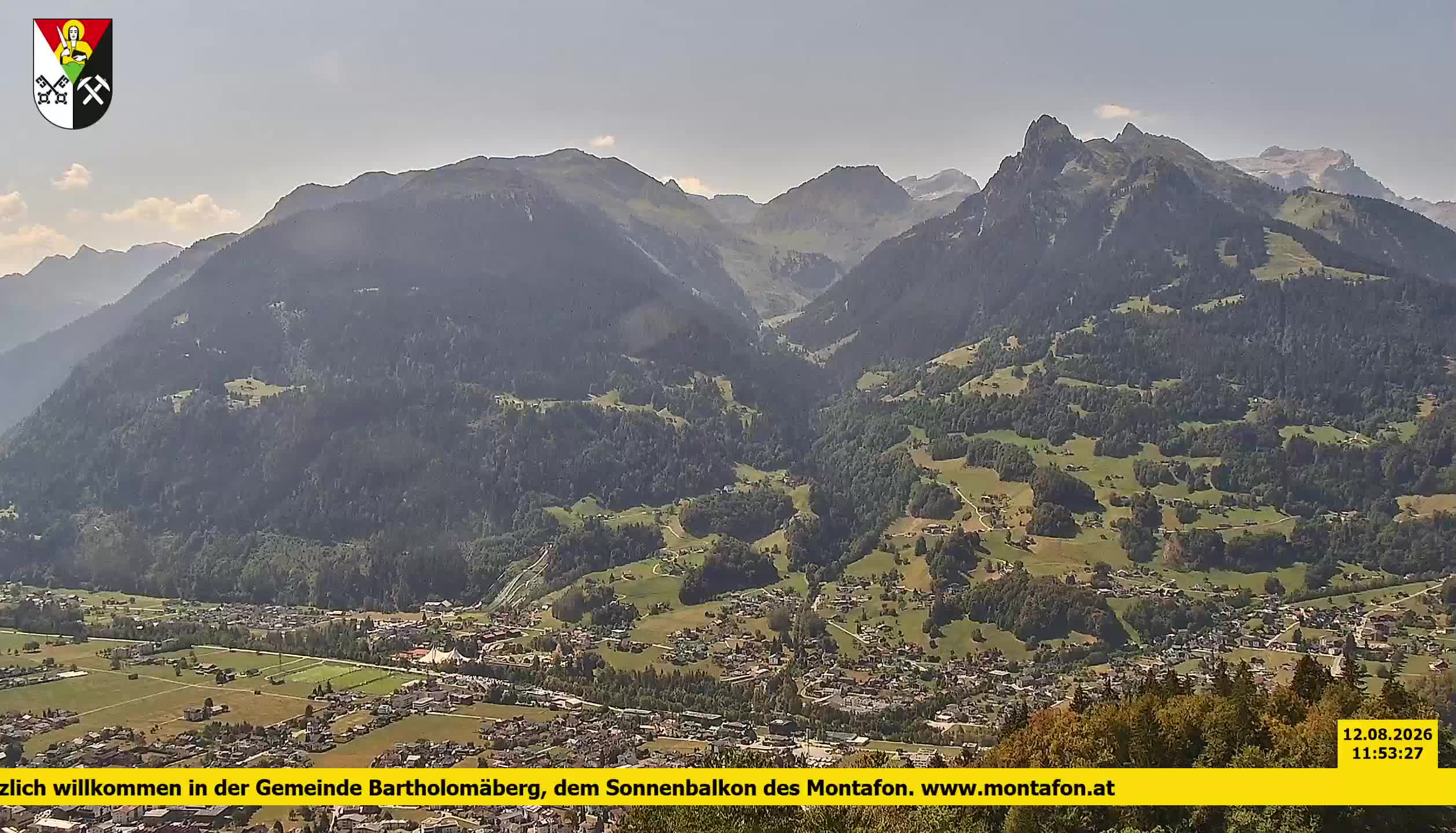 Bartholomäberg | Blick auf Schruns