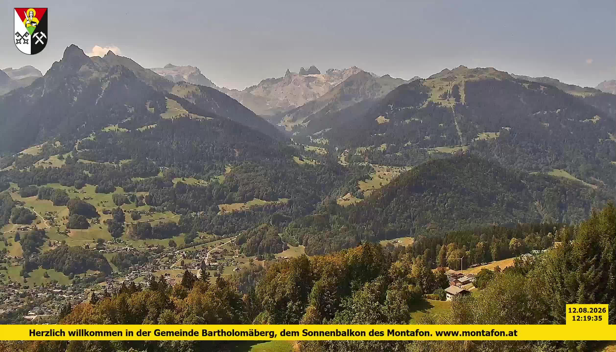 Bartholomäberg | Blick auf Schruns