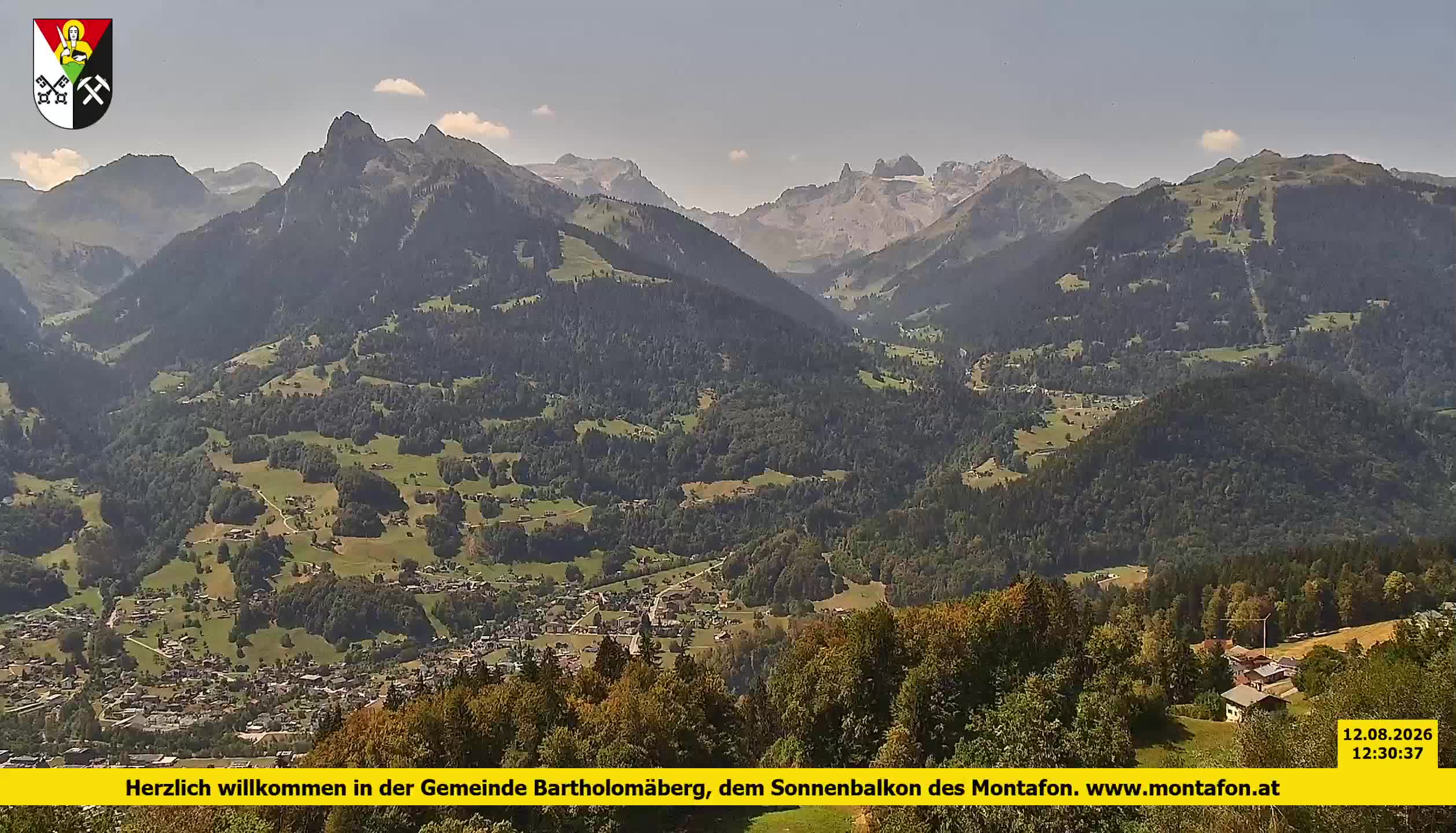 Bartholomäberg | Blick auf Schruns