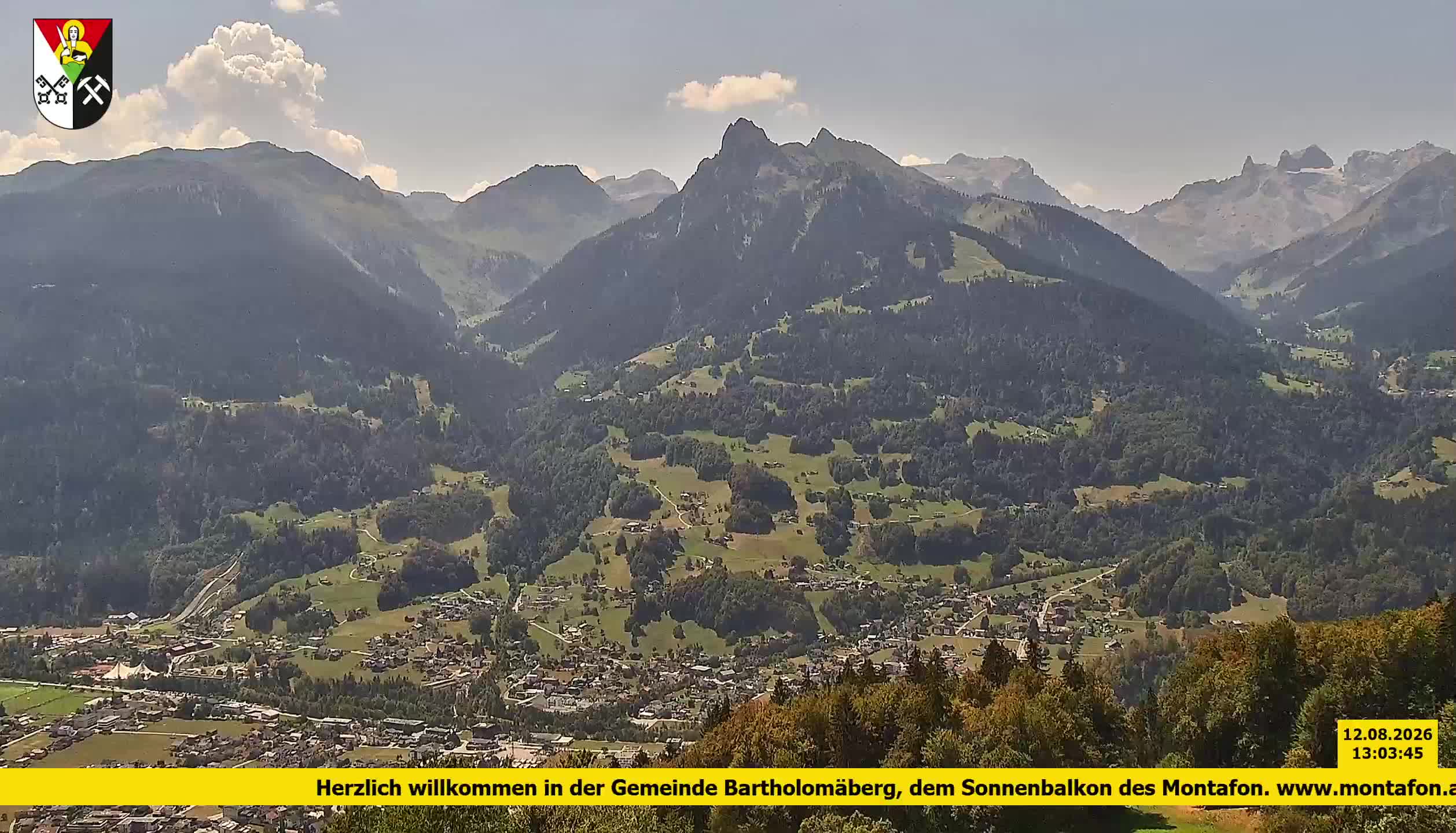 Bartholomäberg | Blick auf Schruns
