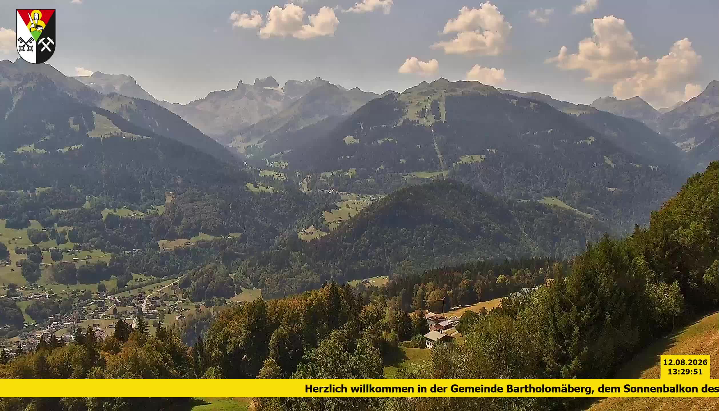 Bartholomäberg | Blick auf Schruns