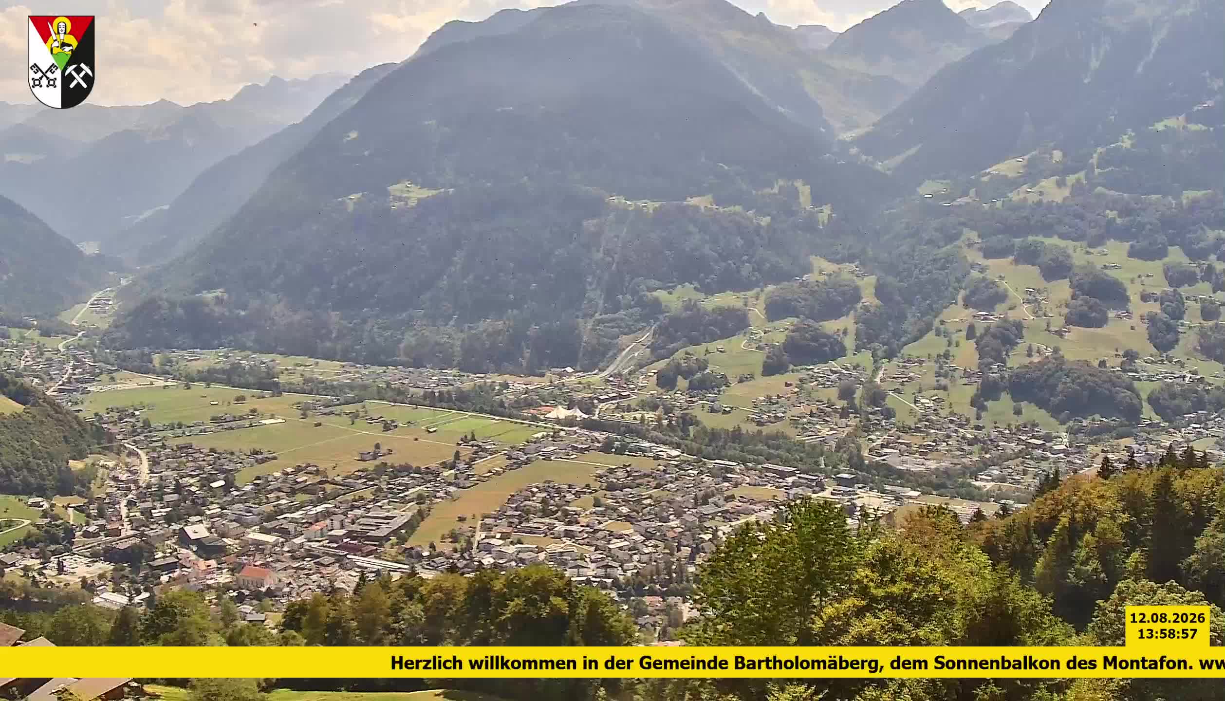 Bartholomäberg | Blick auf Schruns