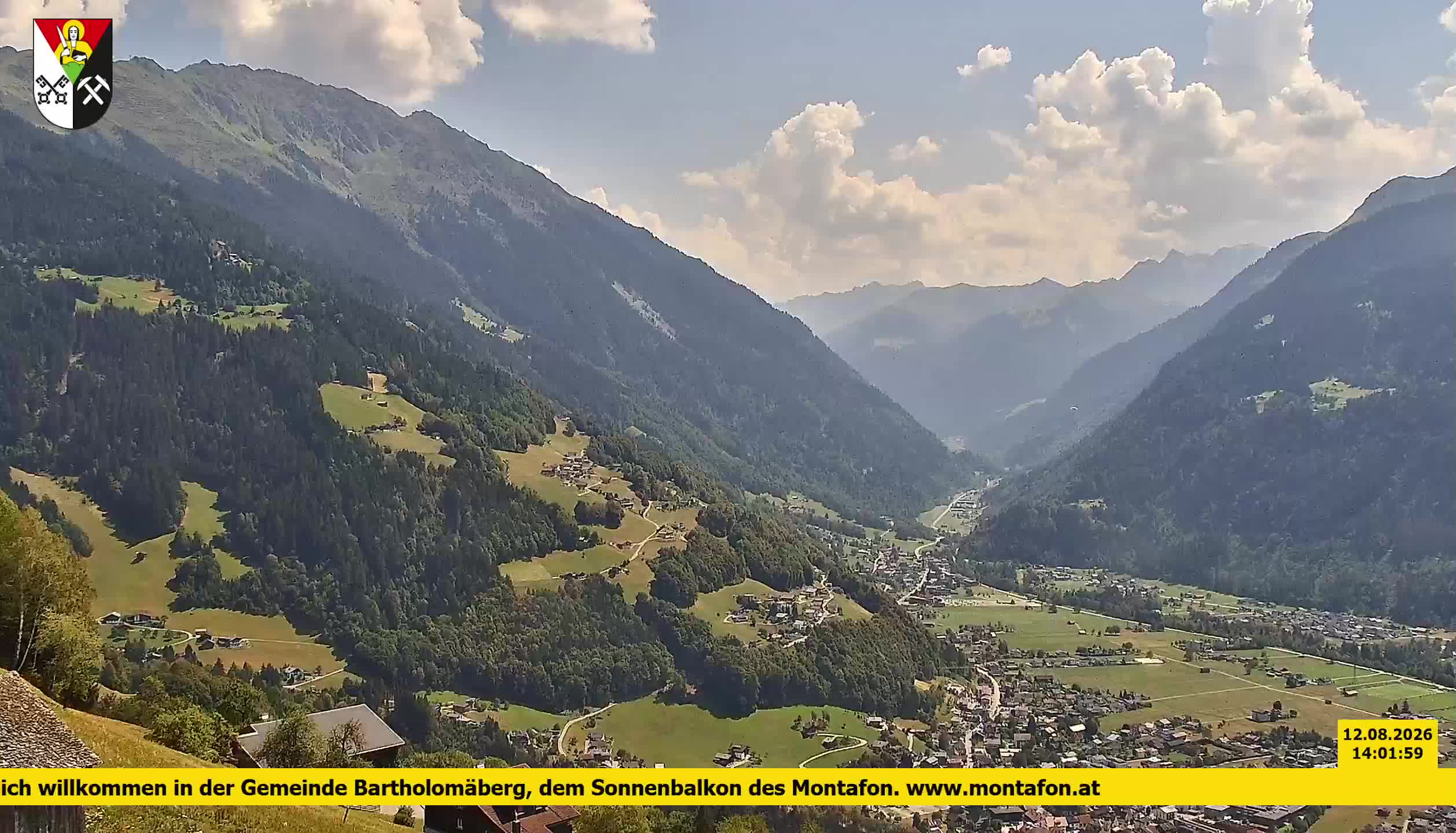 Bartholomäberg | Blick auf Schruns