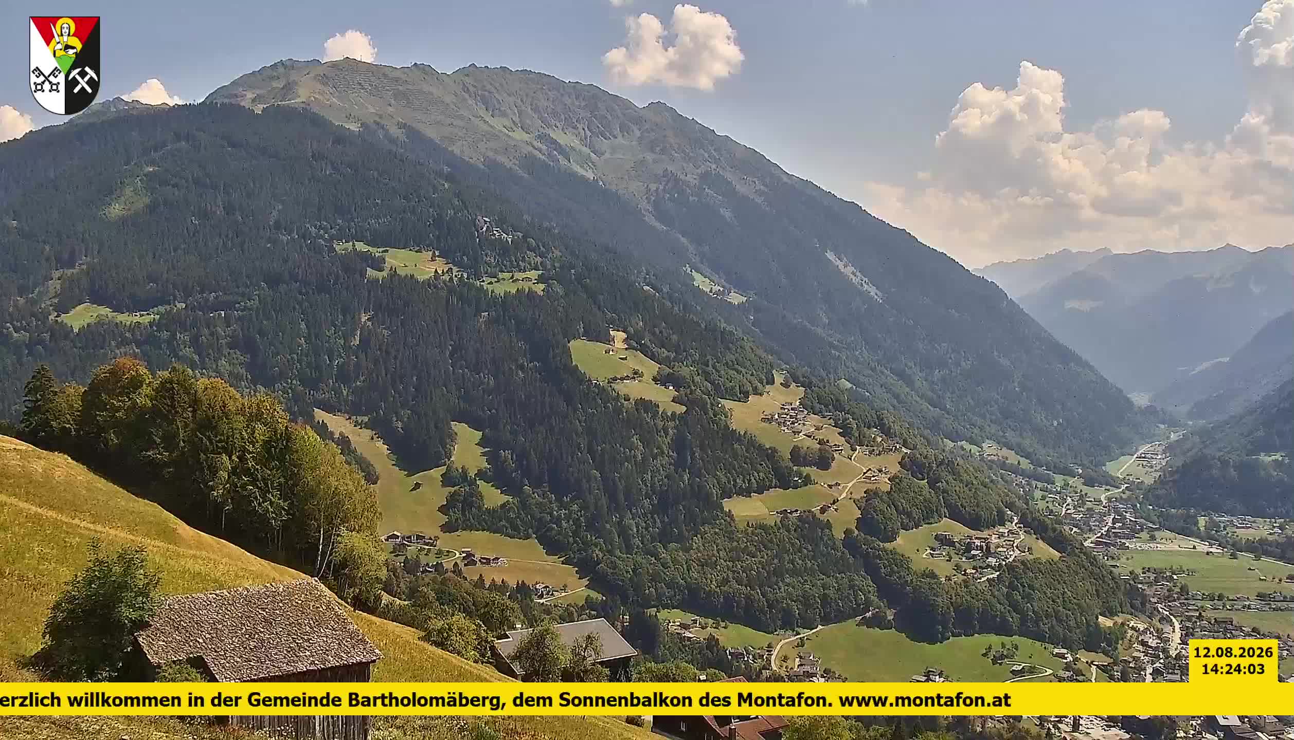 Bartholomäberg | Blick auf Schruns