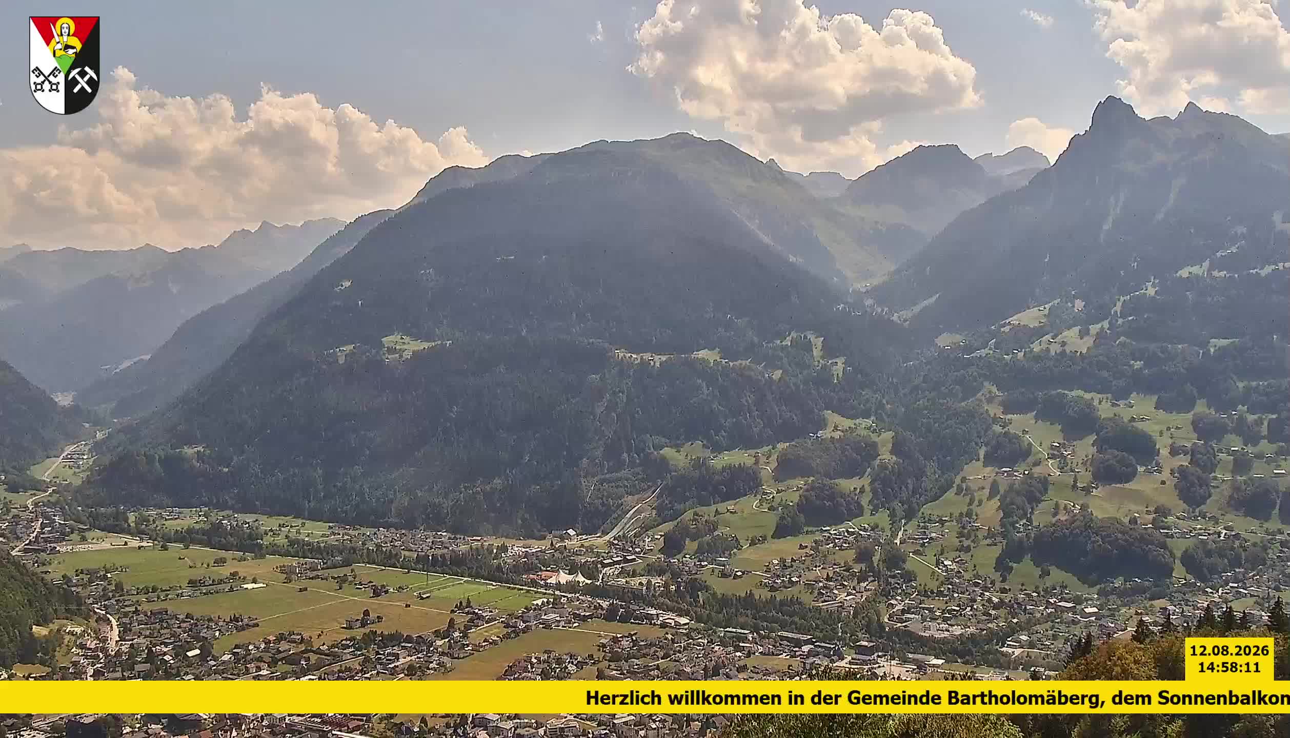 Bartholomäberg | Blick auf Schruns