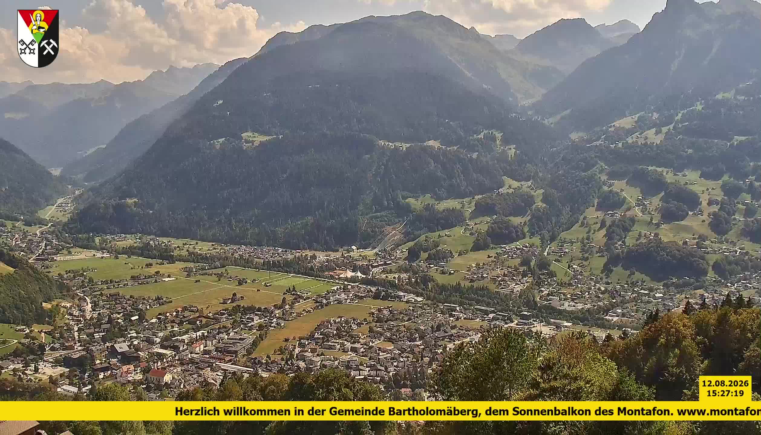 Bartholomäberg | Blick auf Schruns