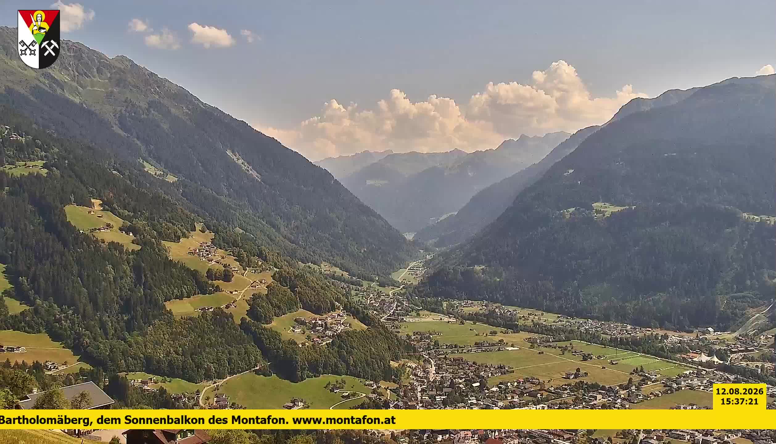 Bartholomäberg | Blick auf Schruns