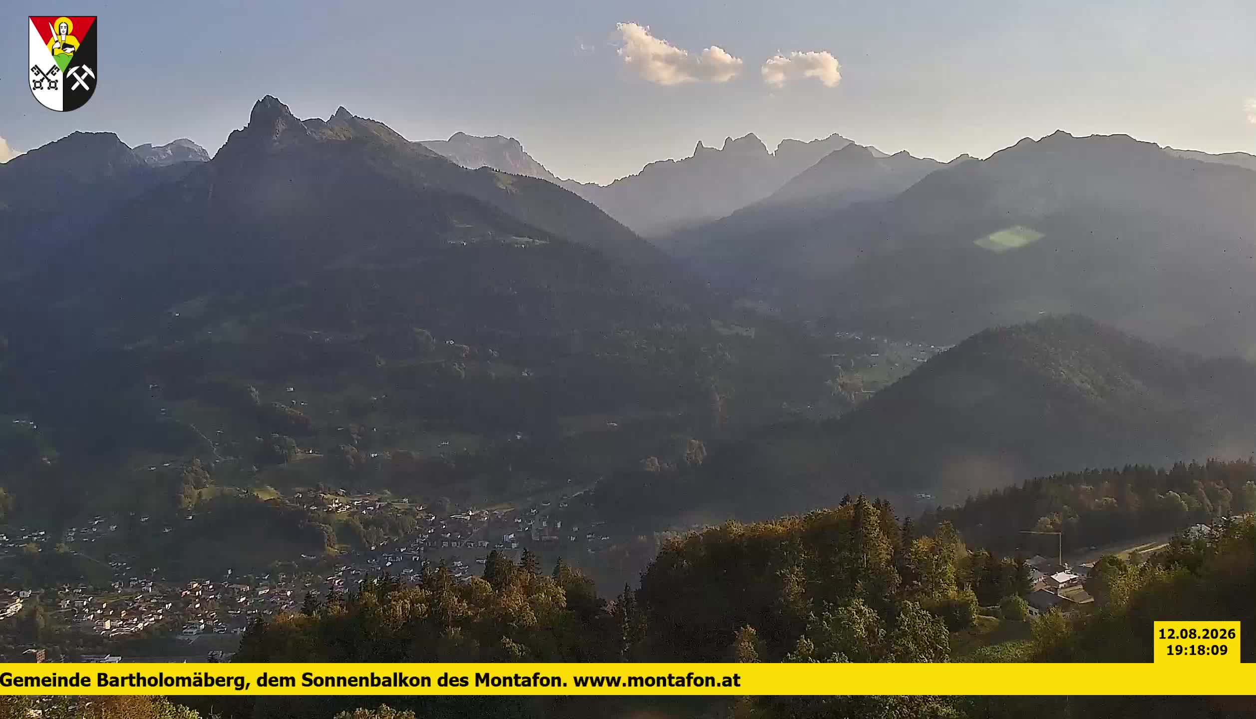 Bartholomäberg | Blick auf Schruns