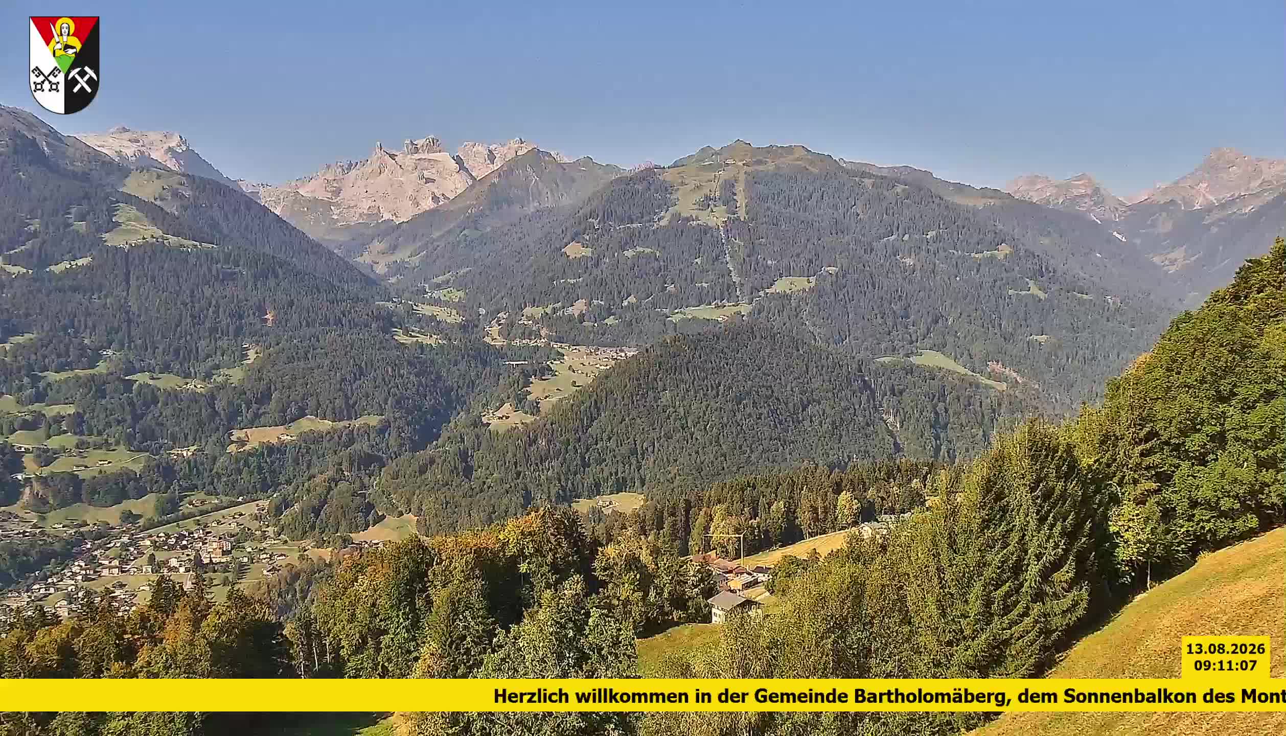 Bartholomäberg | Blick auf Schruns