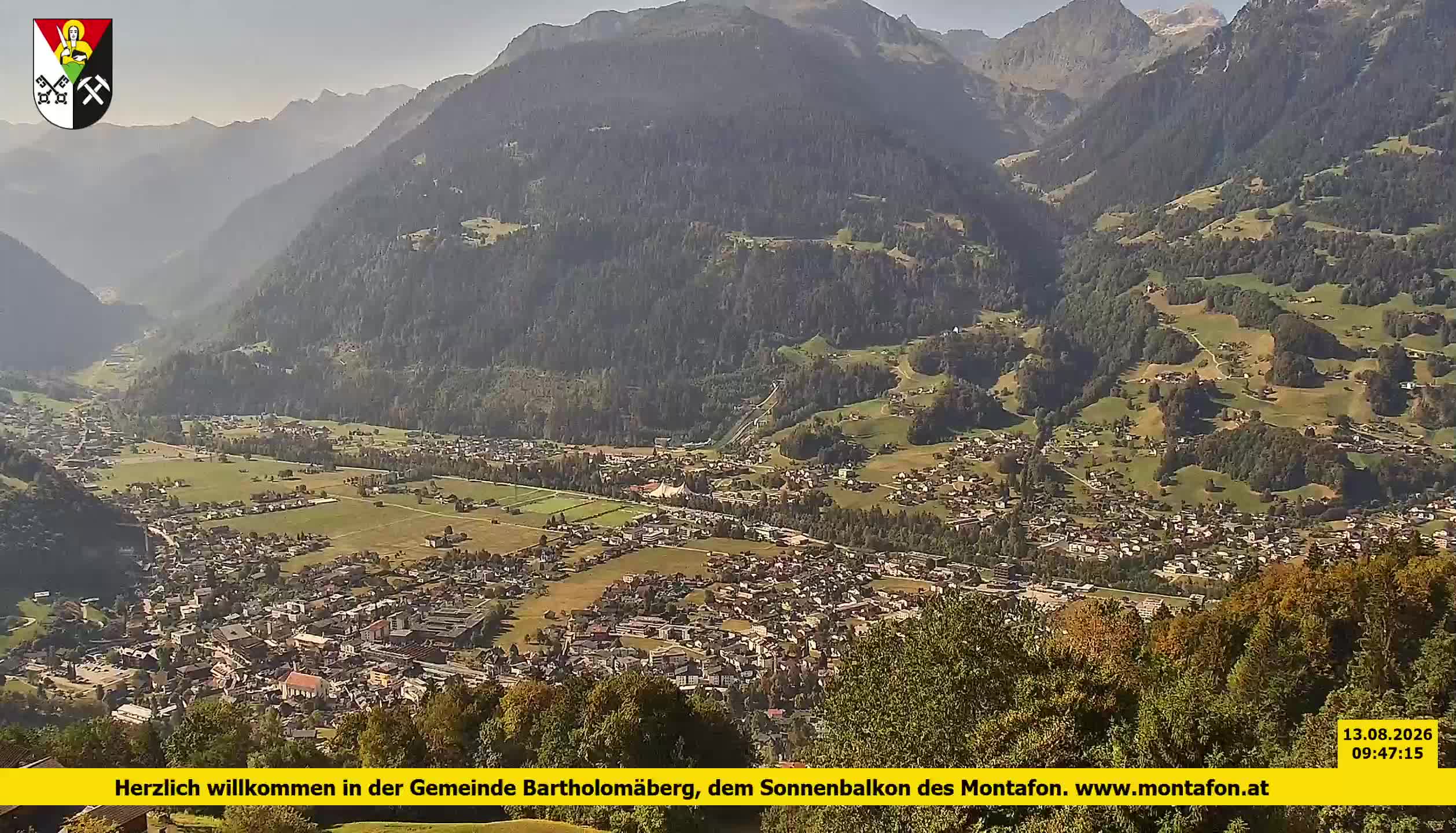 Bartholomäberg | Blick auf Schruns
