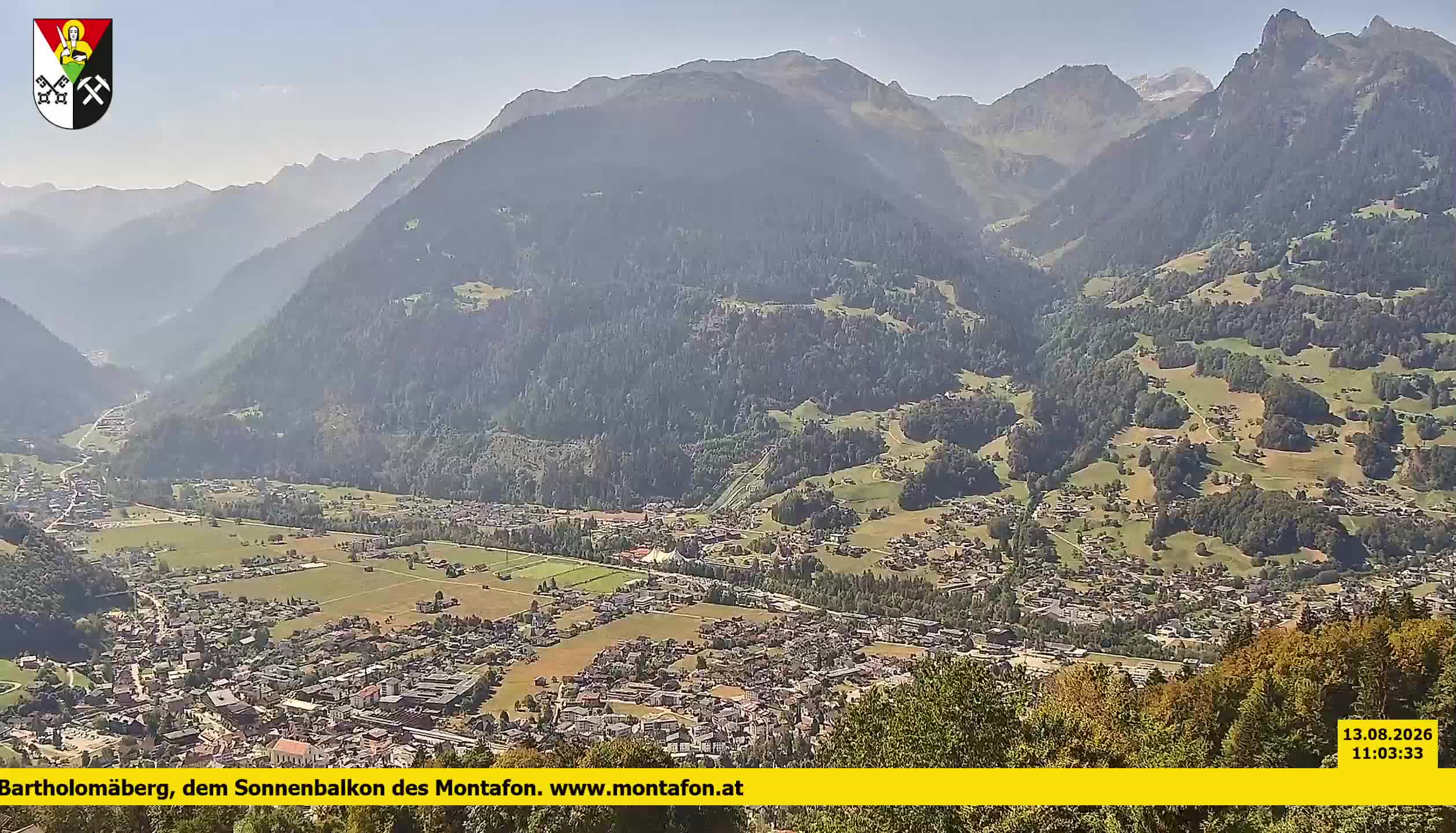 Bartholomäberg | Blick auf Schruns