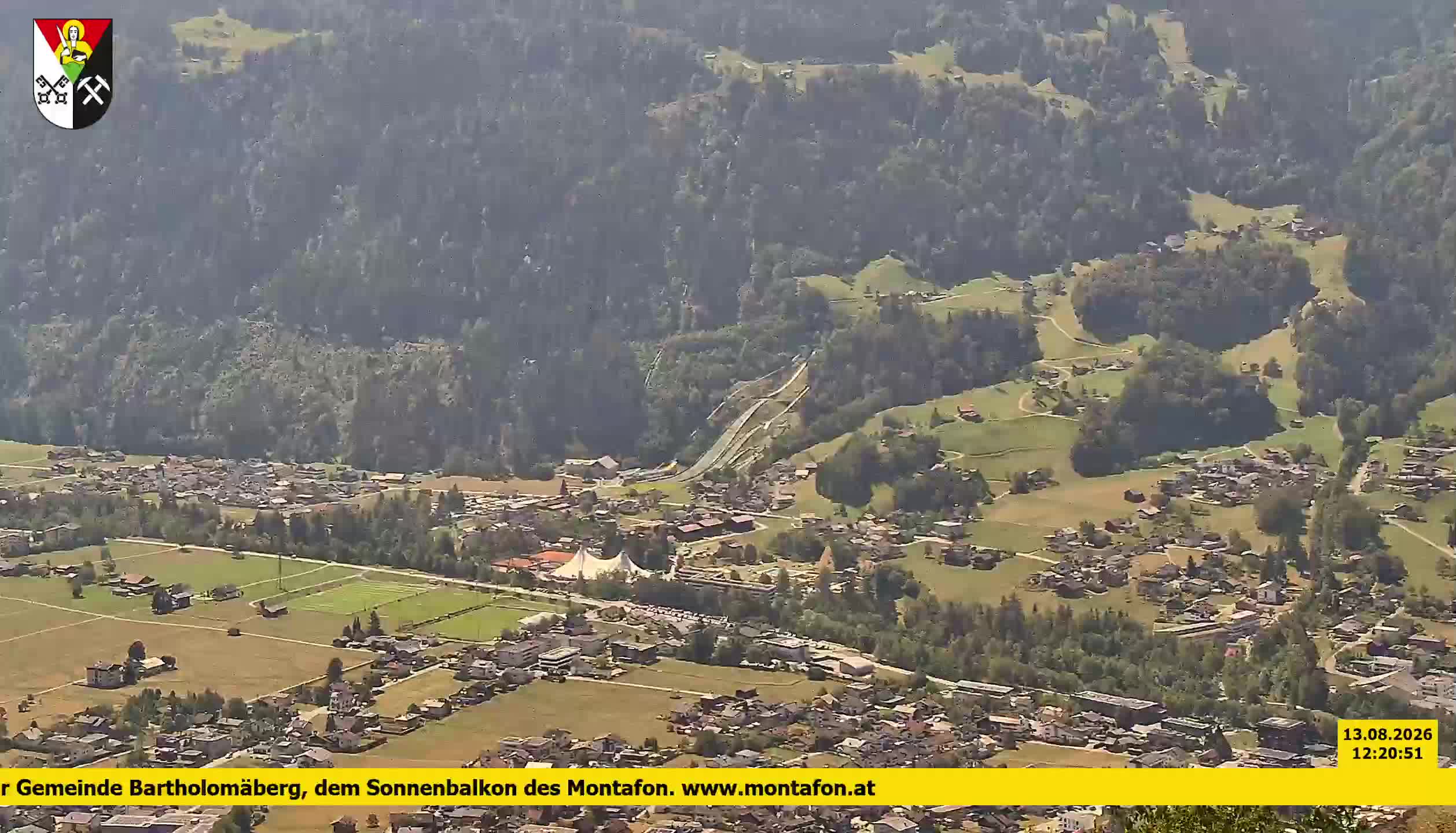 Bartholomäberg | Blick auf Schruns