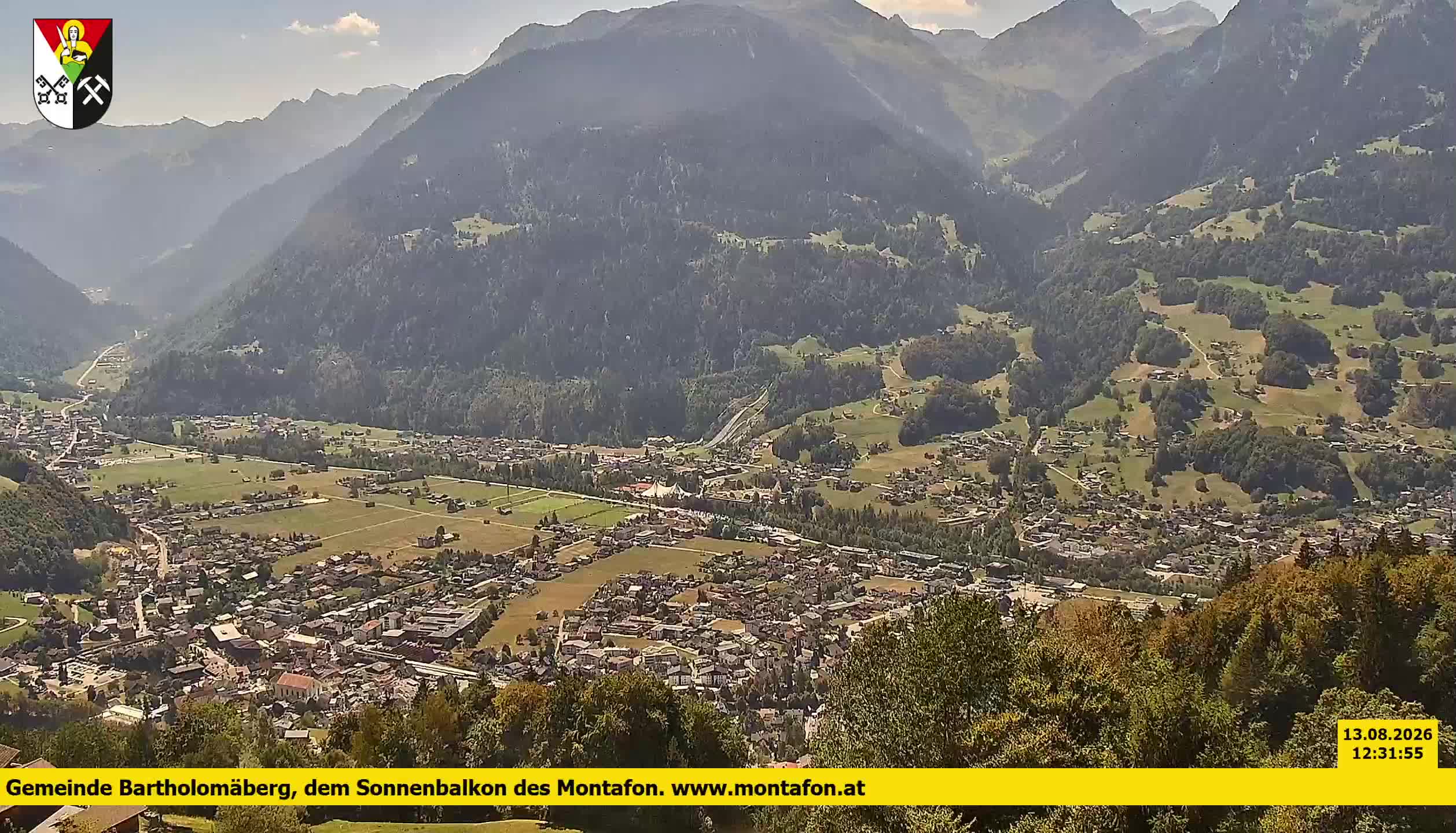 Bartholomäberg | Blick auf Schruns