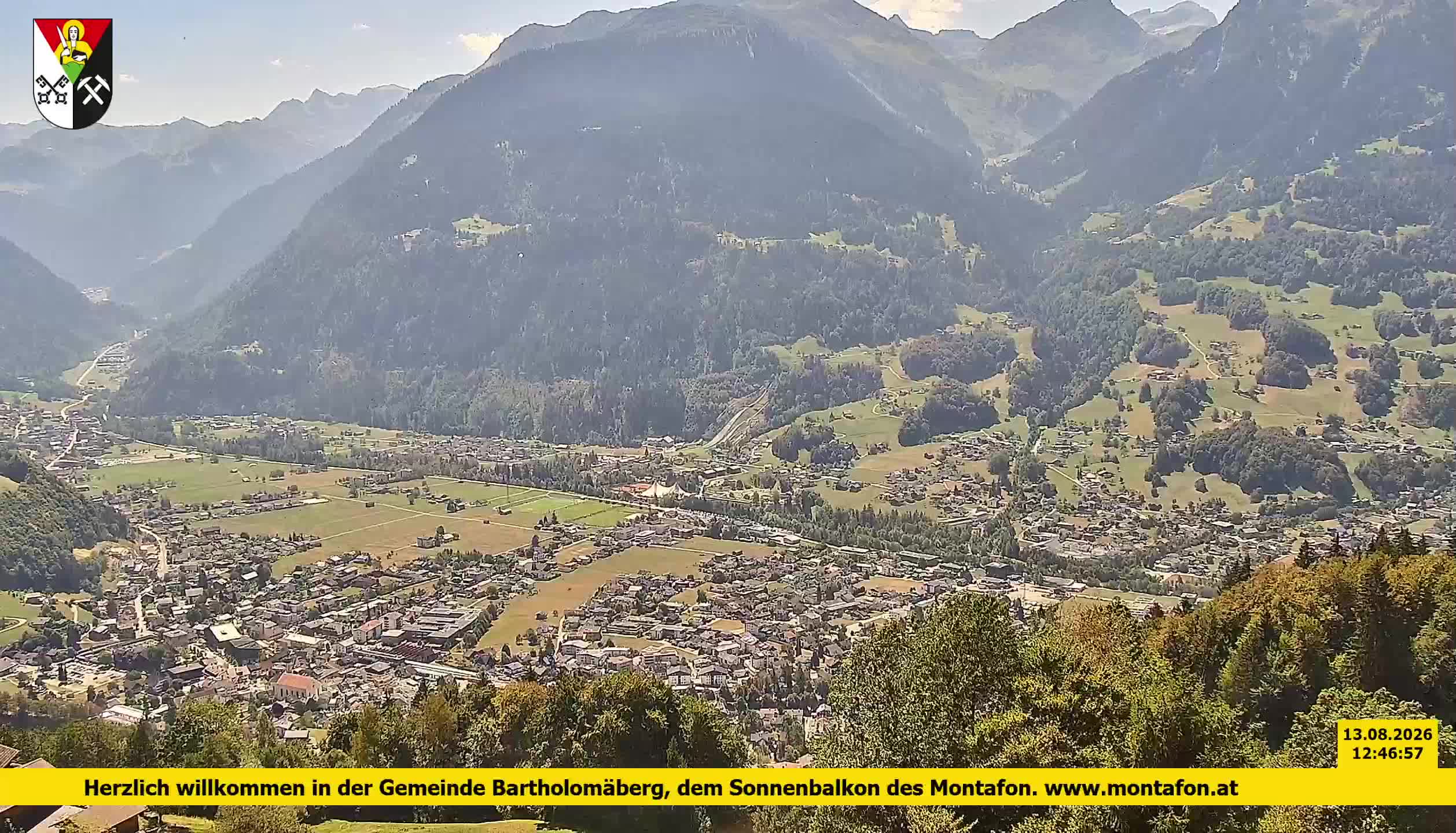 Bartholomäberg | Blick auf Schruns