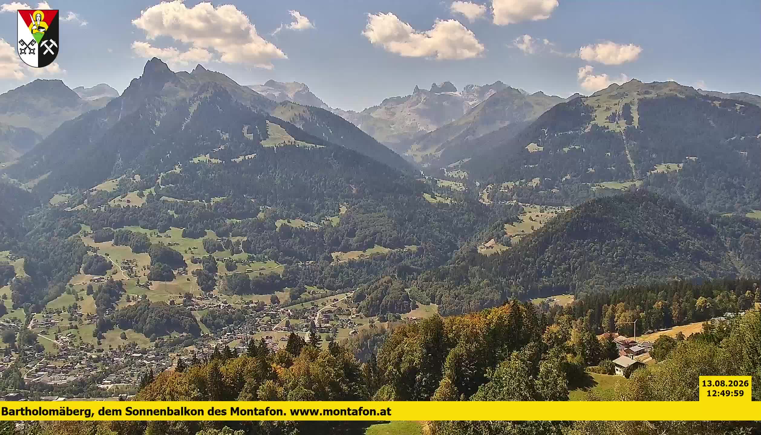 Bartholomäberg | Blick auf Schruns