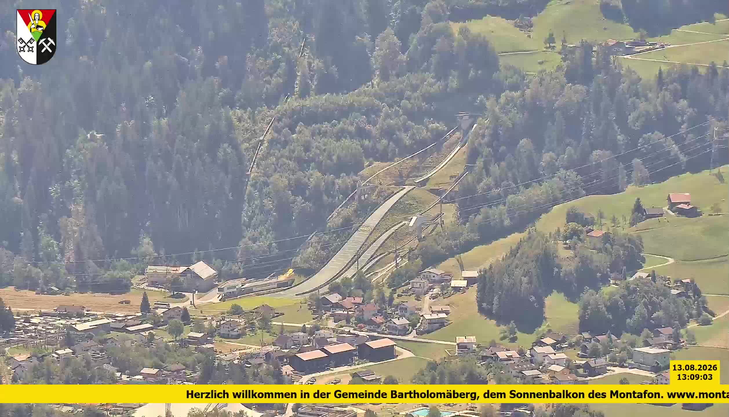 Bartholomäberg | Blick auf Schruns
