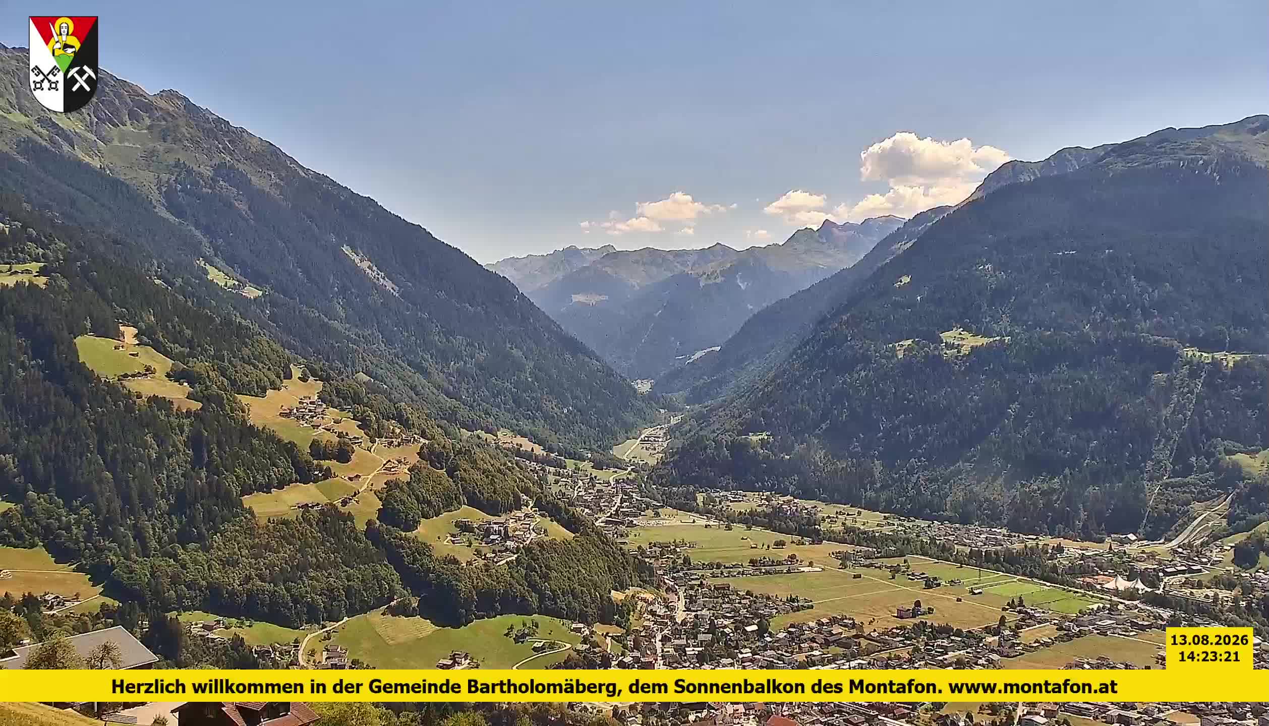 Bartholomäberg | Blick auf Schruns