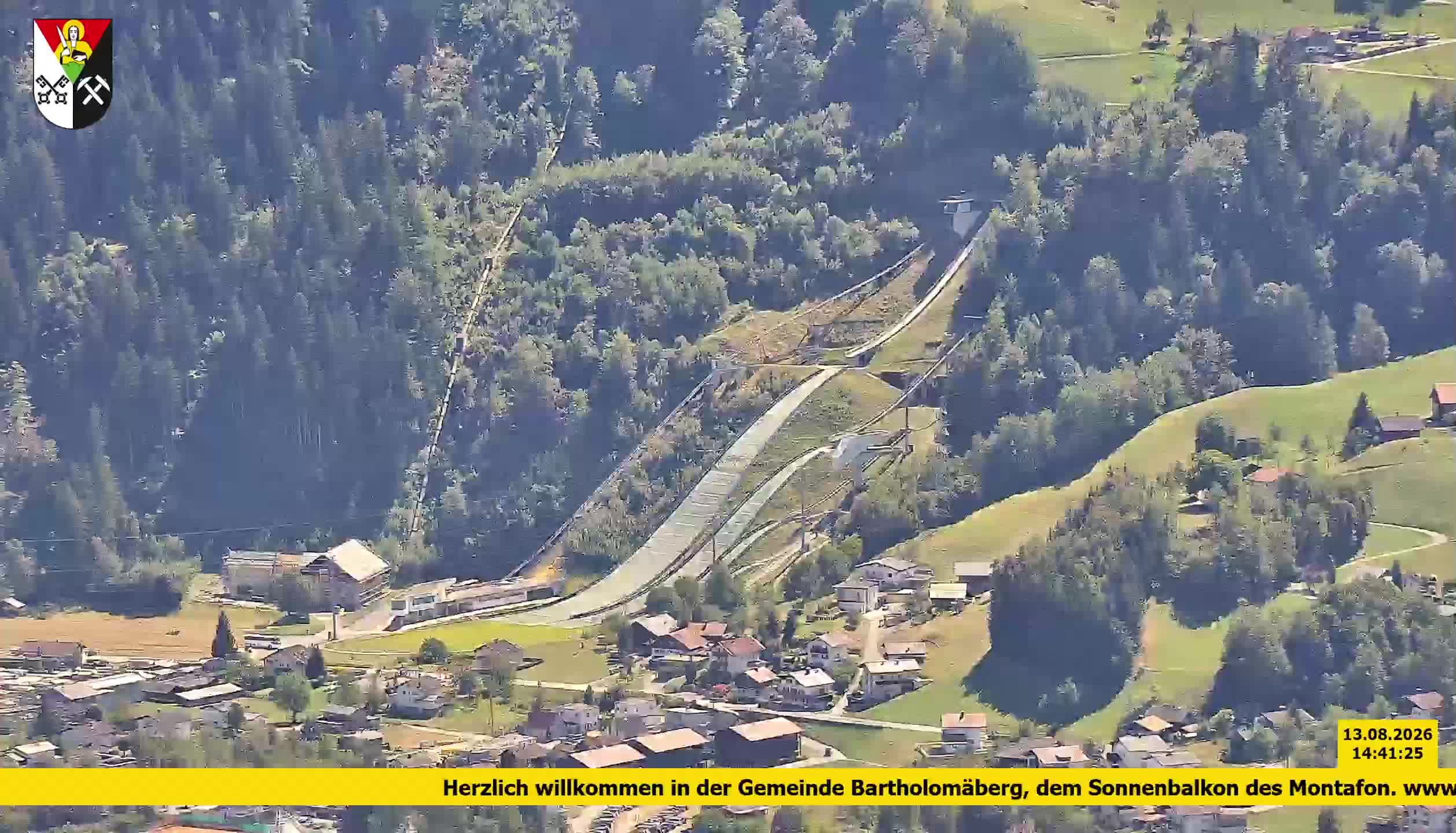 Bartholomäberg | Blick auf Schruns