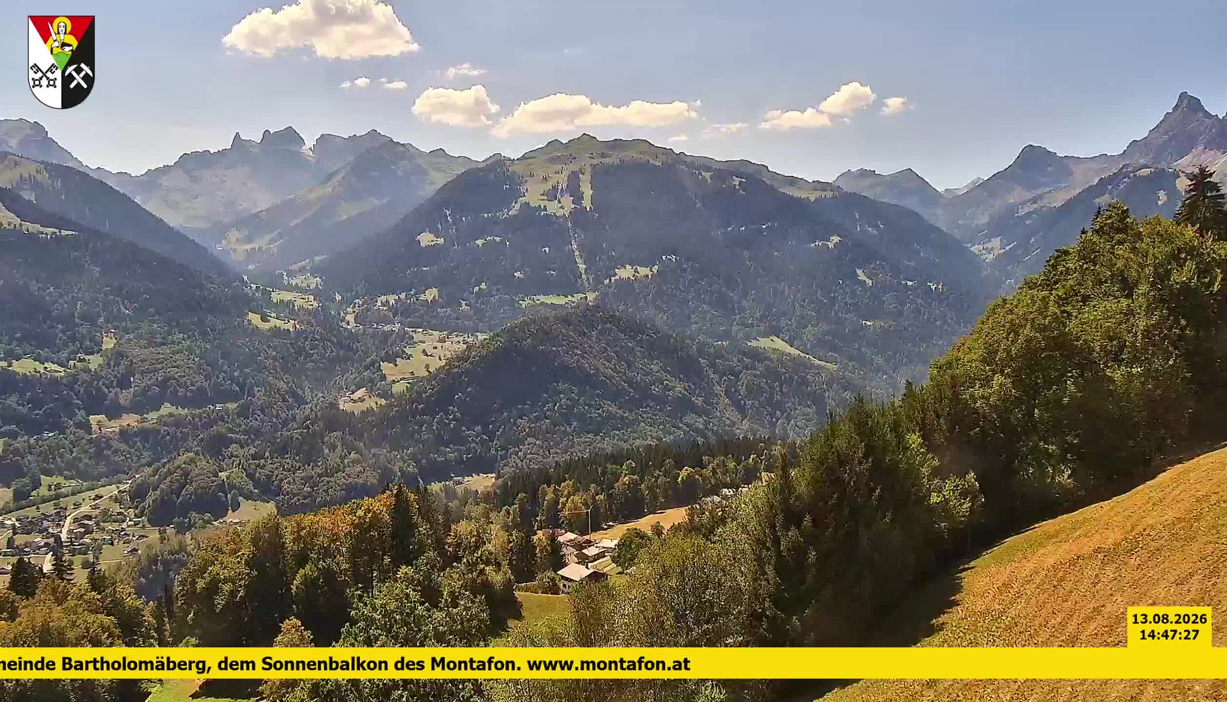 Bartholomäberg | Blick auf Schruns