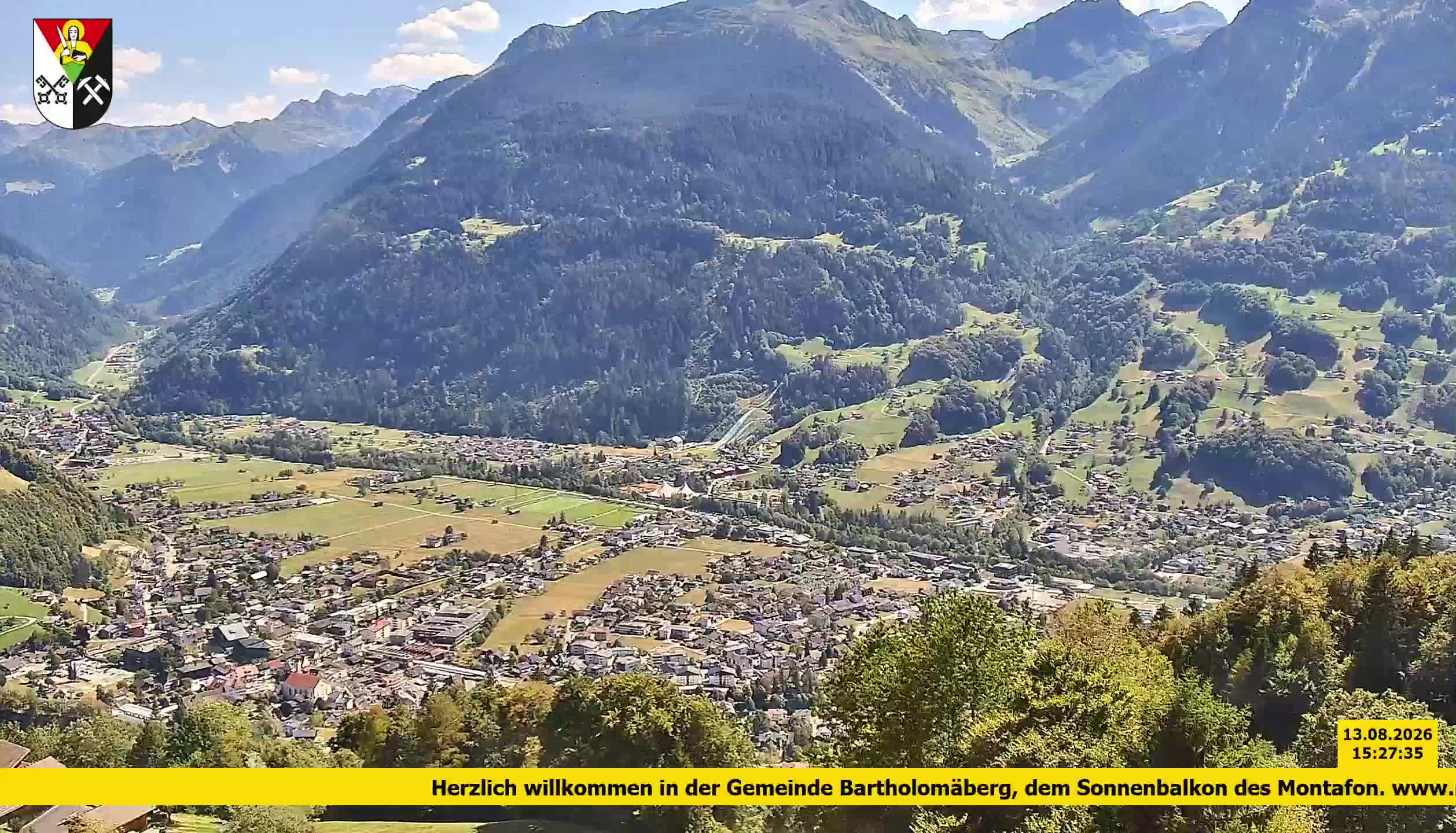Bartholomäberg | Blick auf Schruns