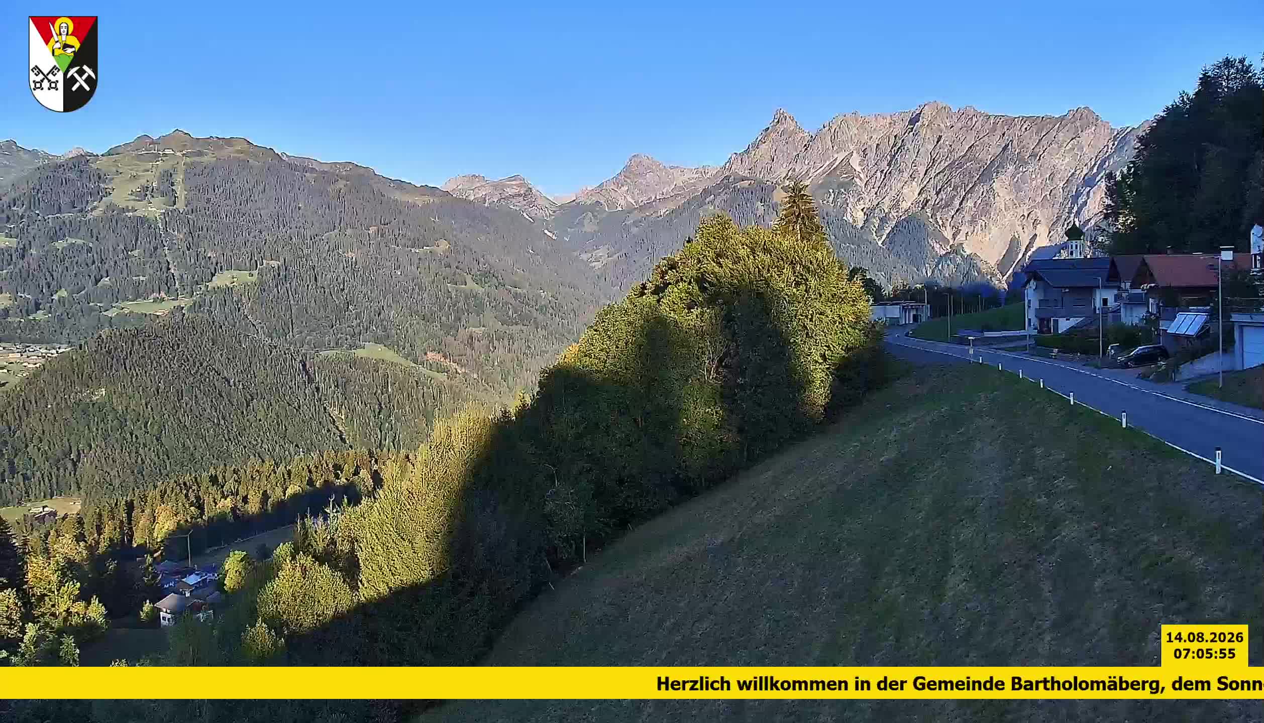 Bartholomäberg | Blick auf Schruns