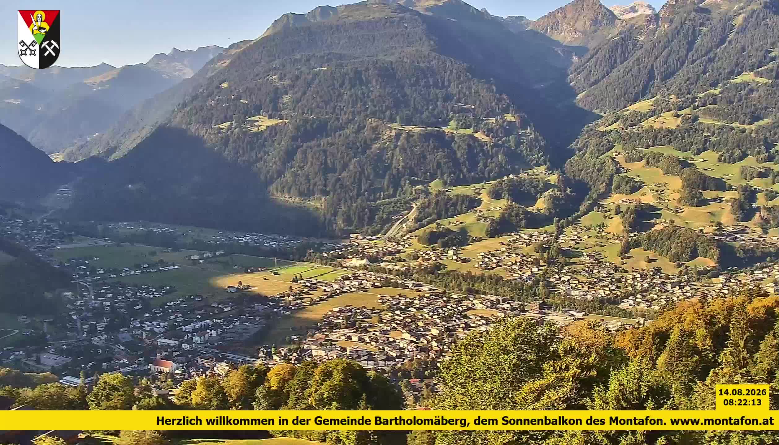Bartholomäberg | Blick auf Schruns