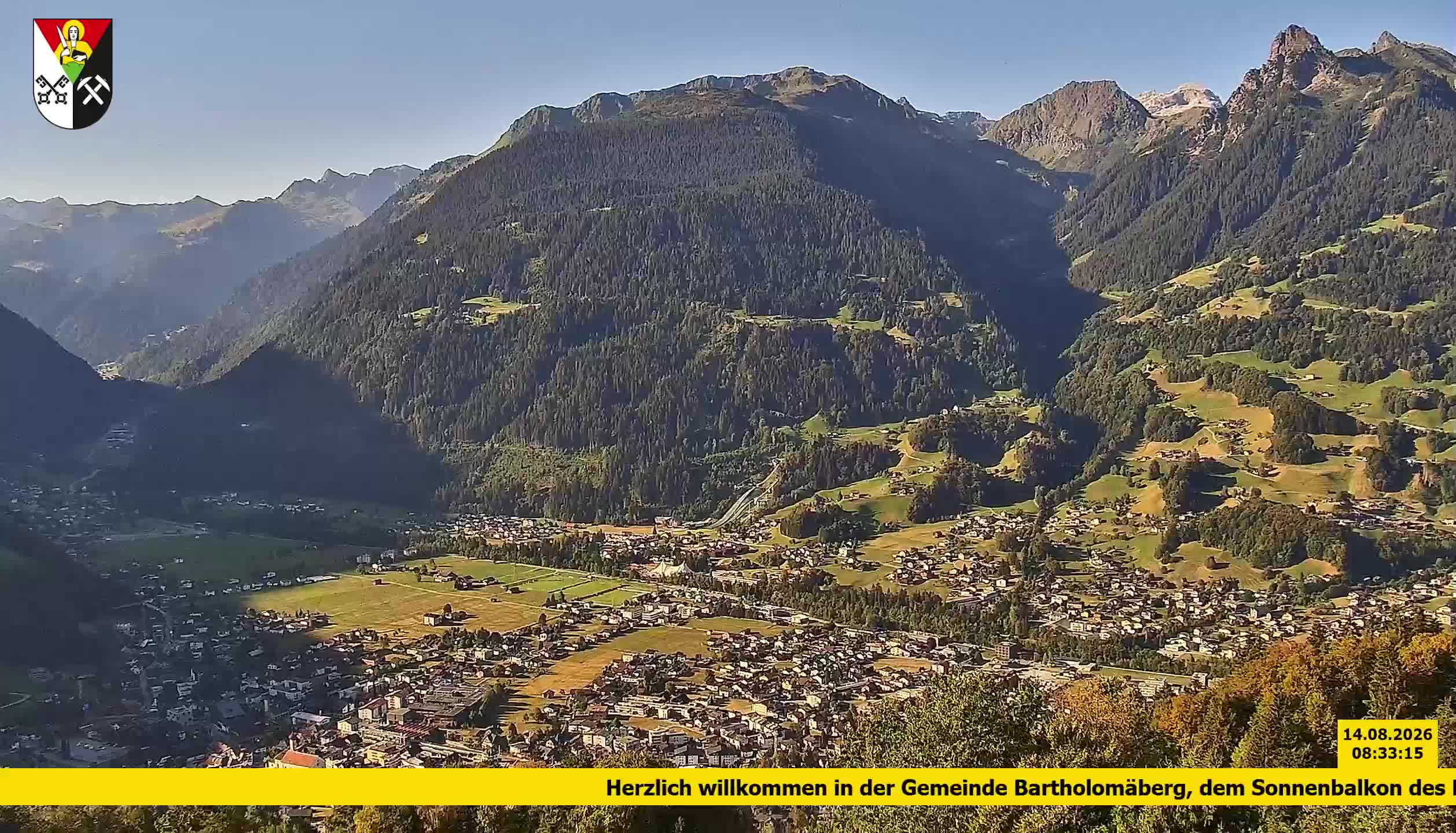 Bartholomäberg | Blick auf Schruns