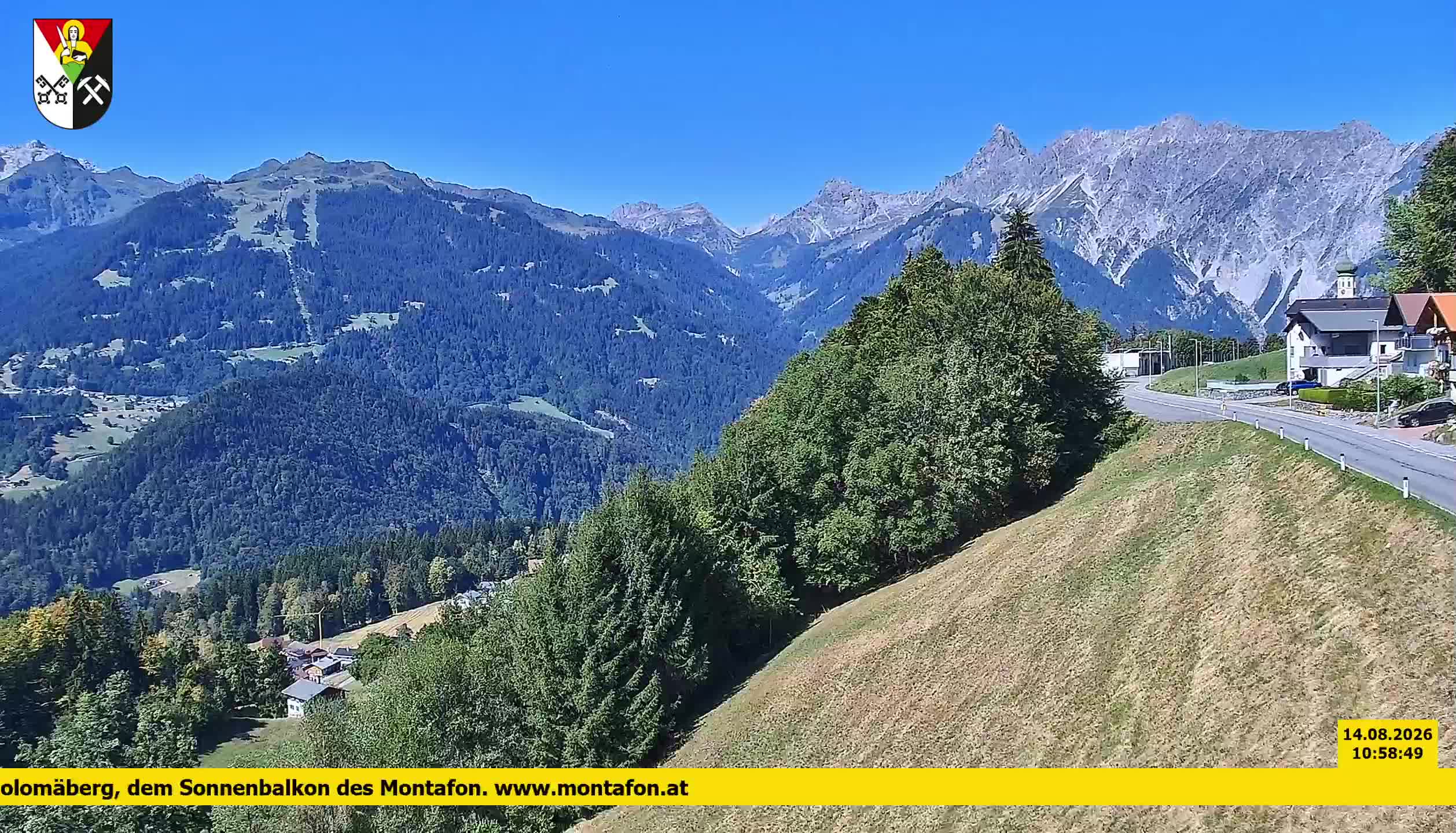 Bartholomäberg | Blick auf Schruns