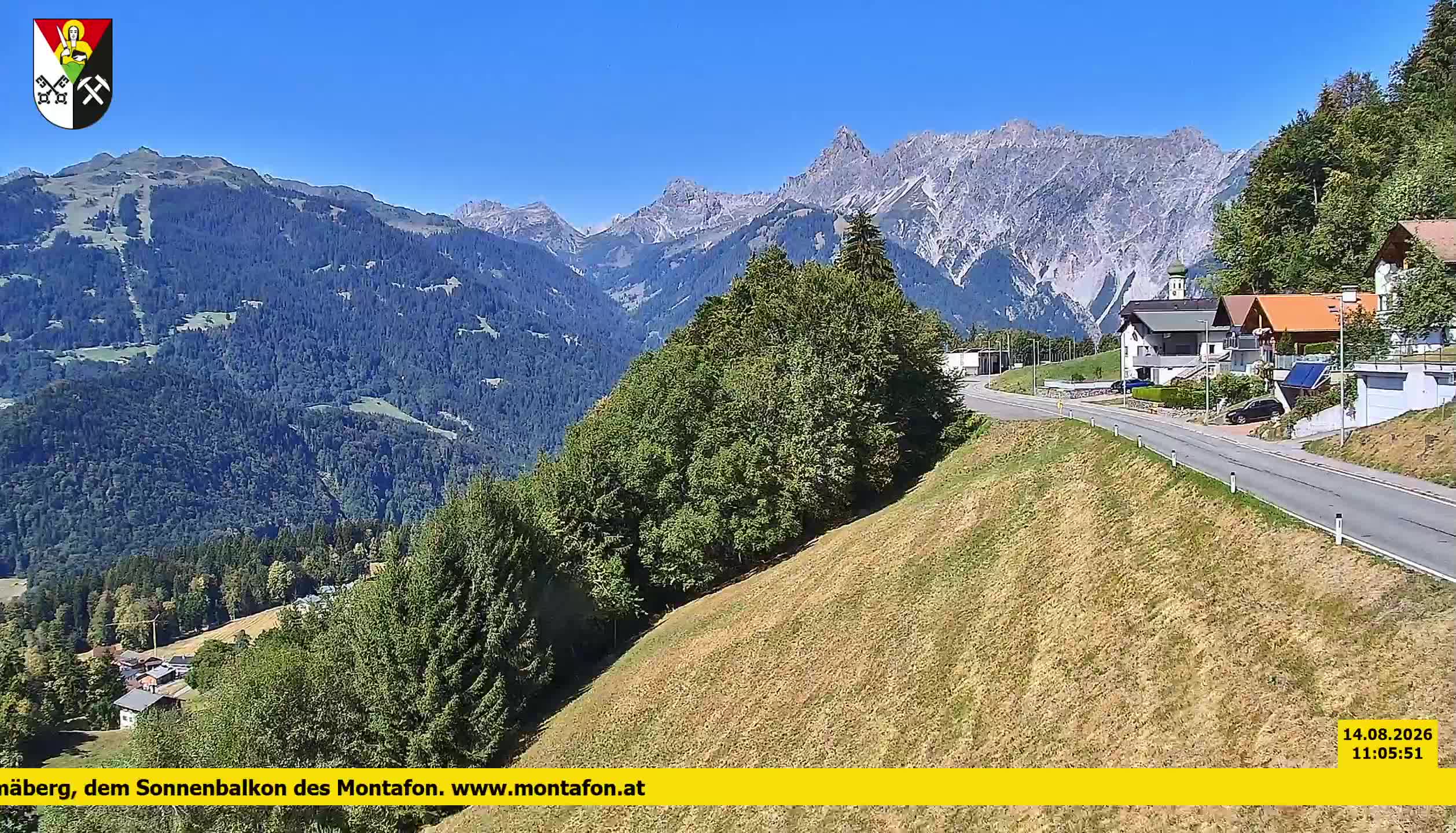 Bartholomäberg | Blick auf Schruns