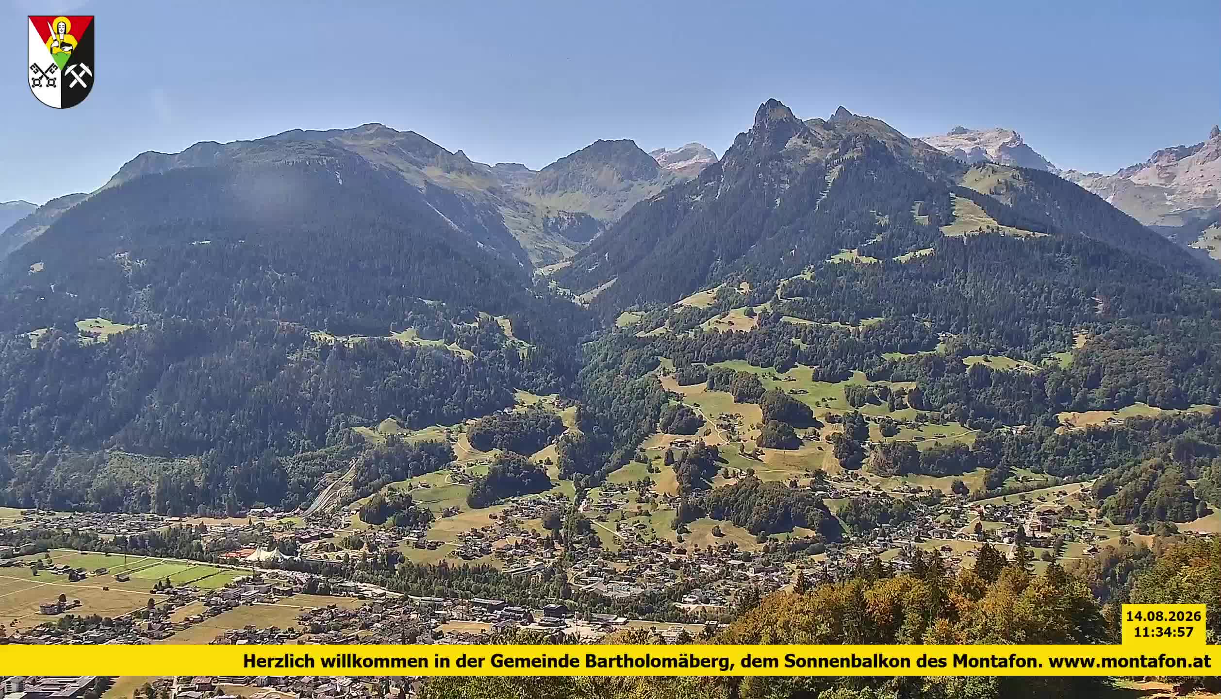 Bartholomäberg | Blick auf Schruns