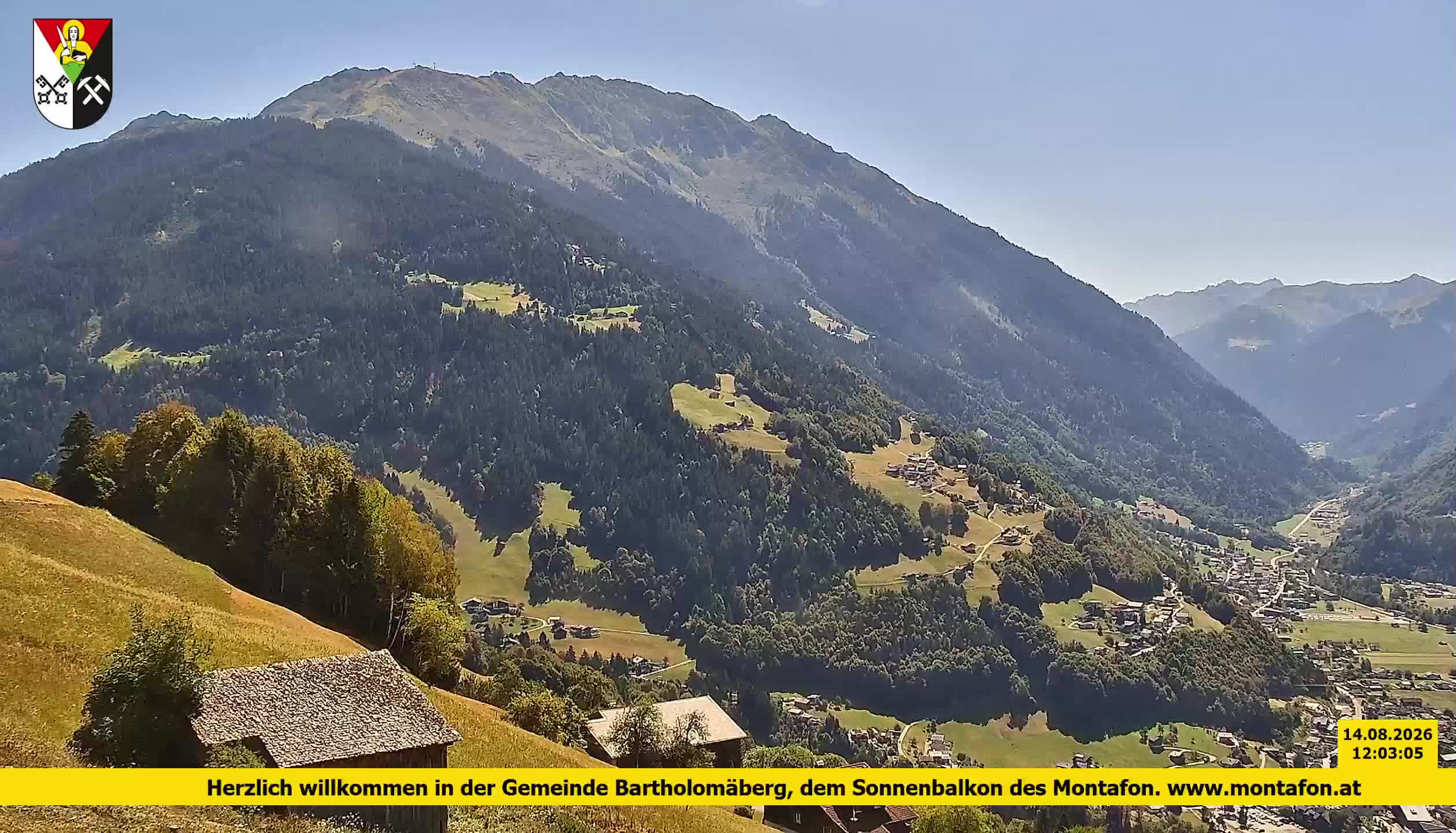 Bartholomäberg | Blick auf Schruns