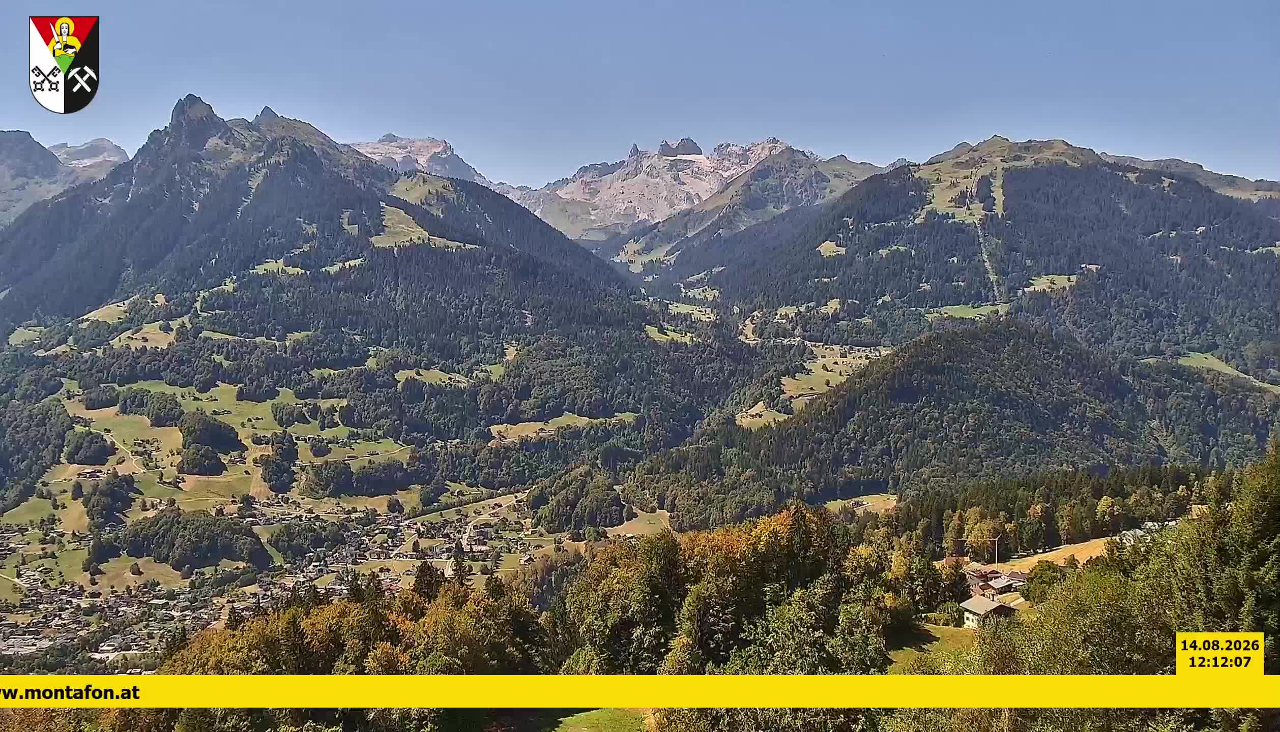 Bartholomäberg | Blick auf Schruns
