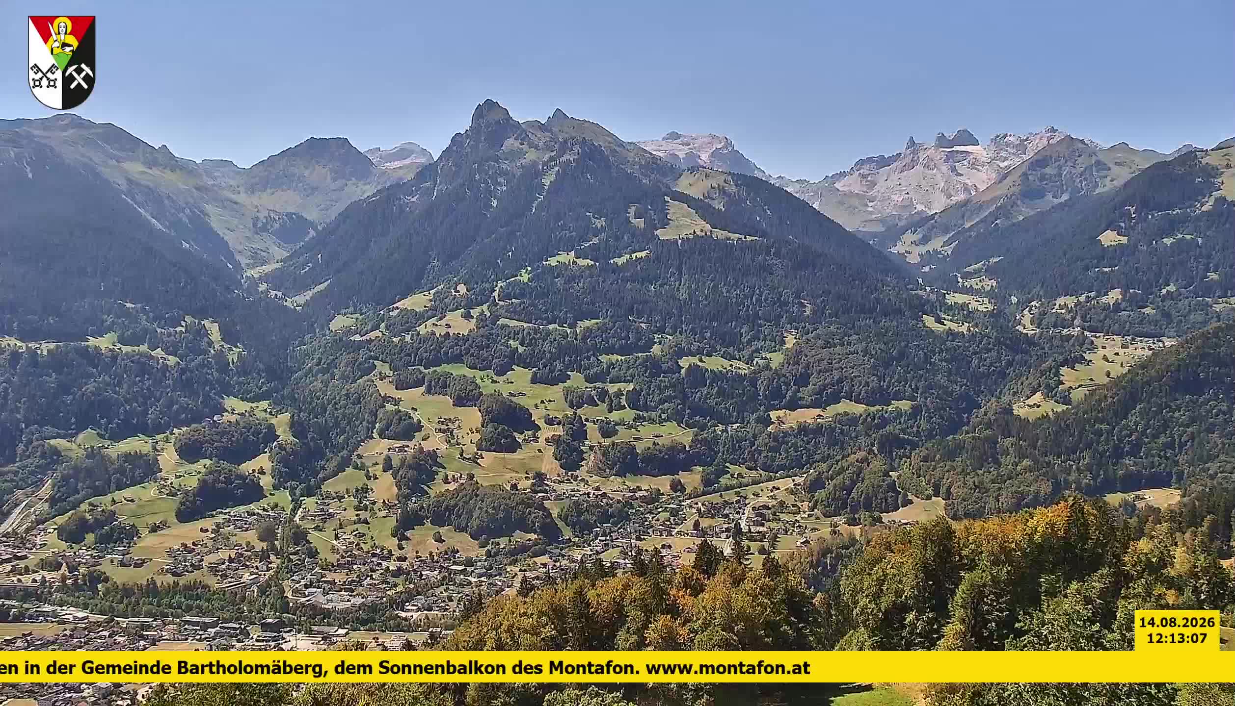 Bartholomäberg | Blick auf Schruns