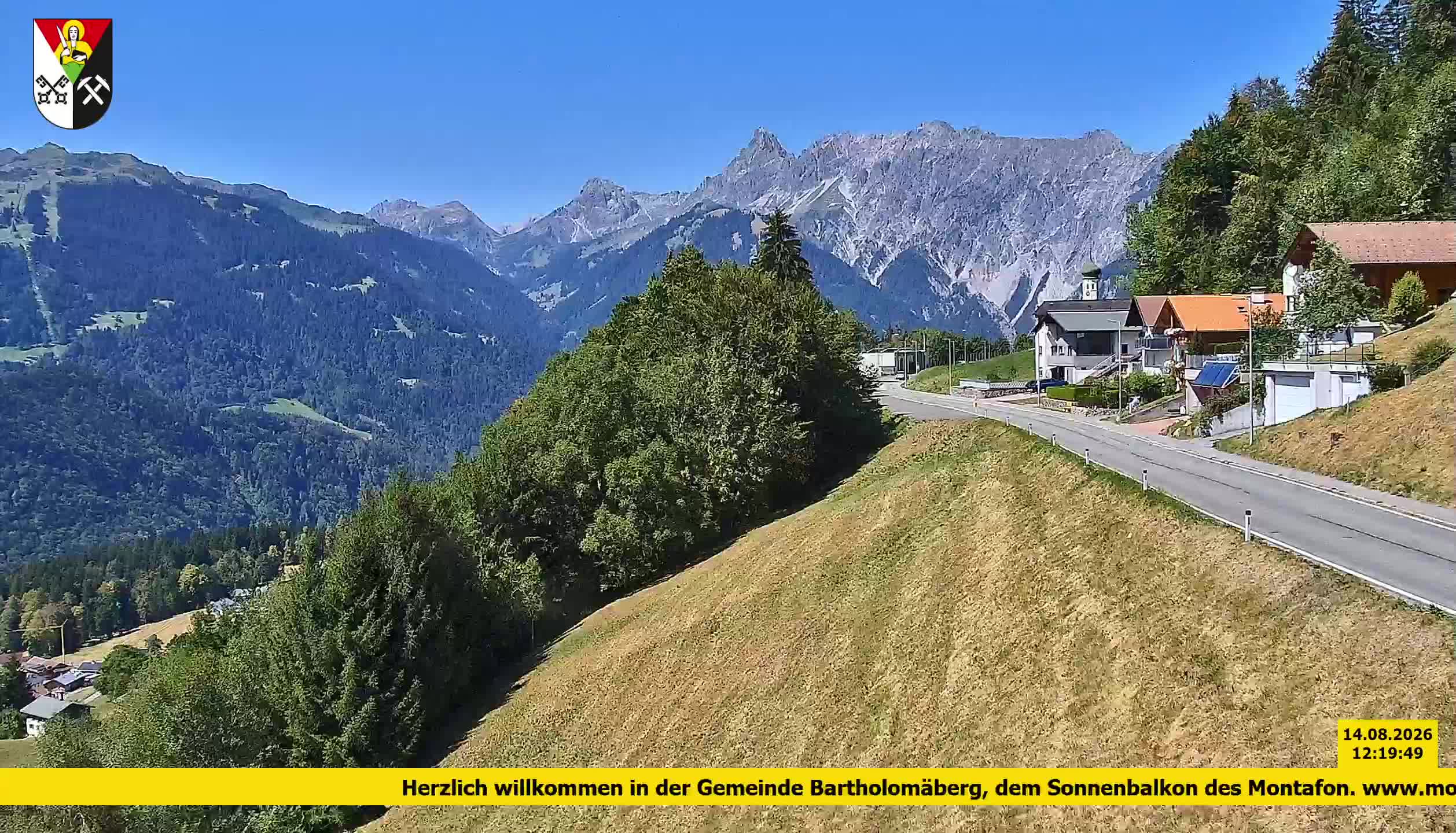 Bartholomäberg | Blick auf Schruns