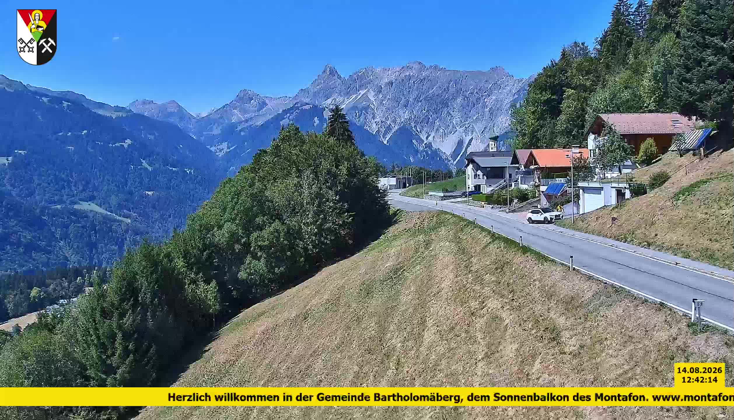 Bartholomäberg | Blick auf Schruns