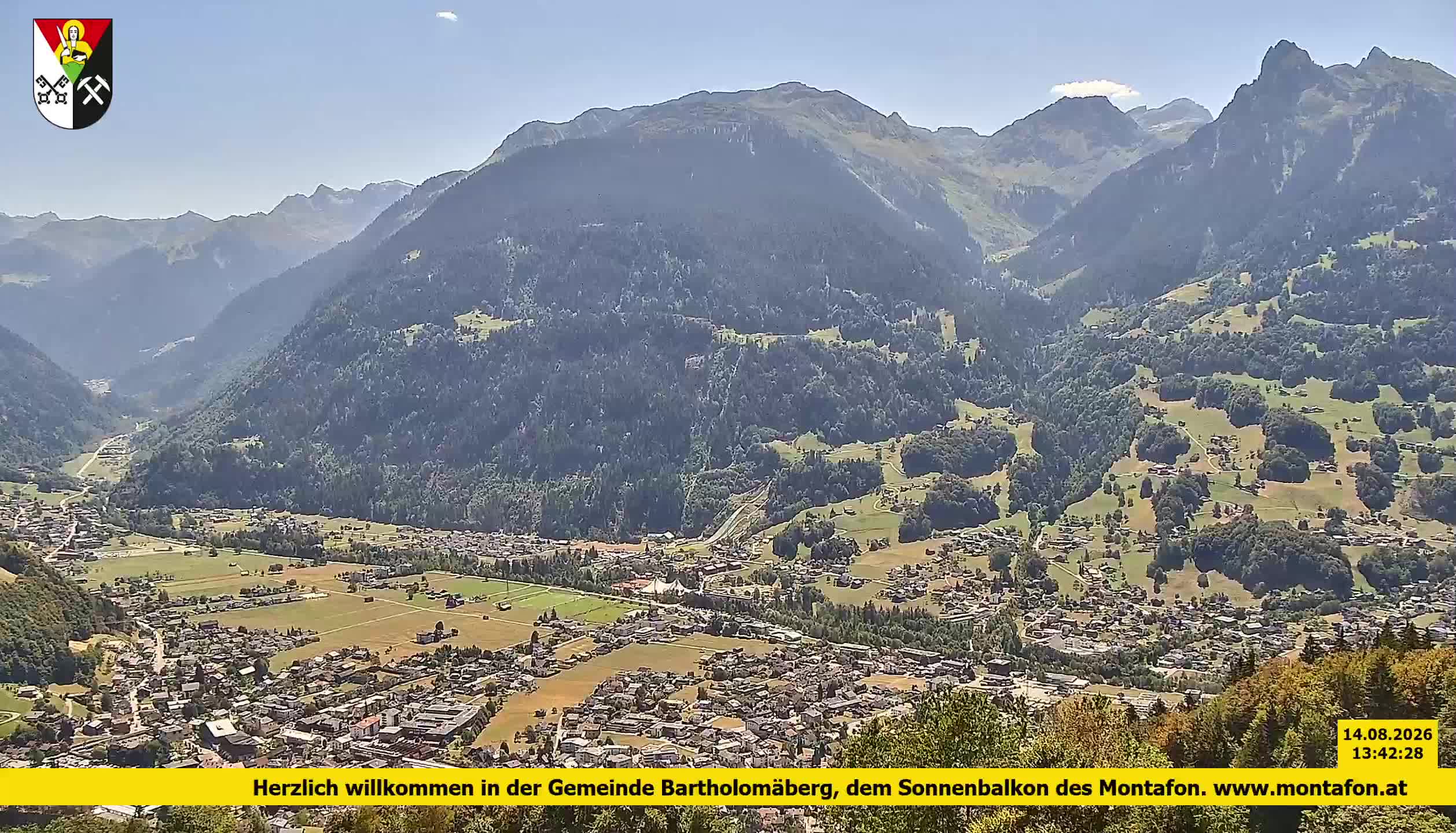 Bartholomäberg | Blick auf Schruns