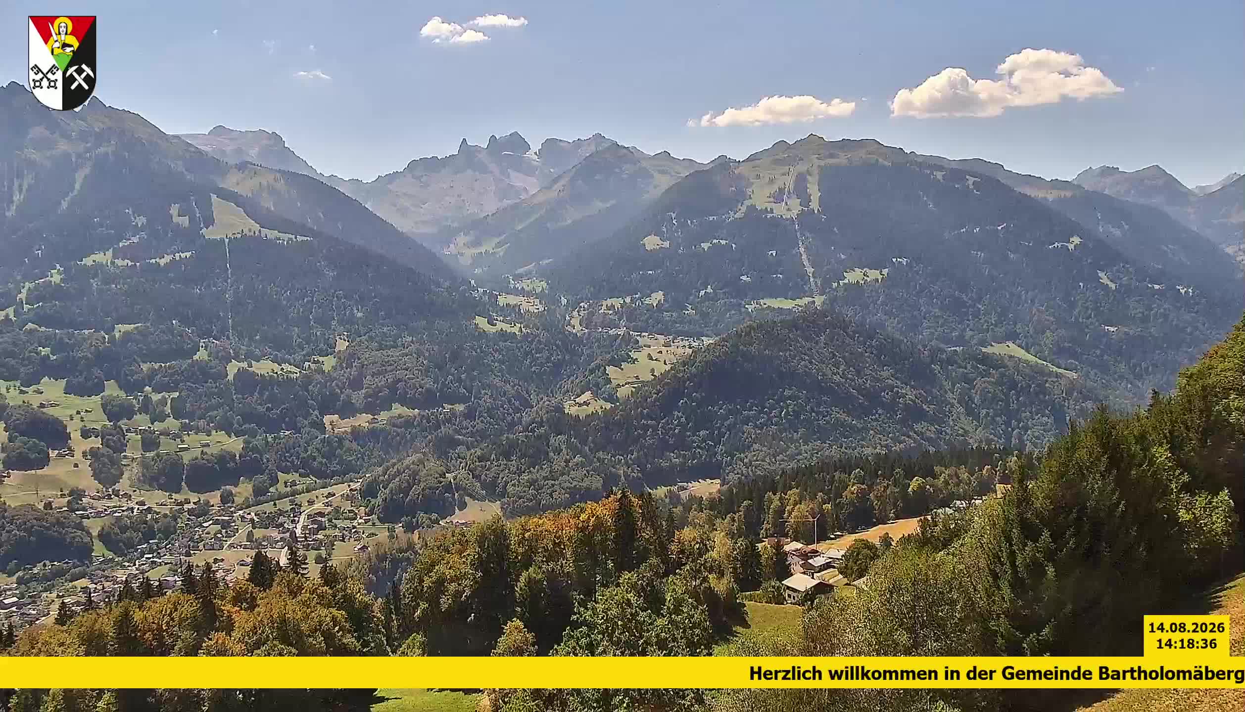 Bartholomäberg | Blick auf Schruns